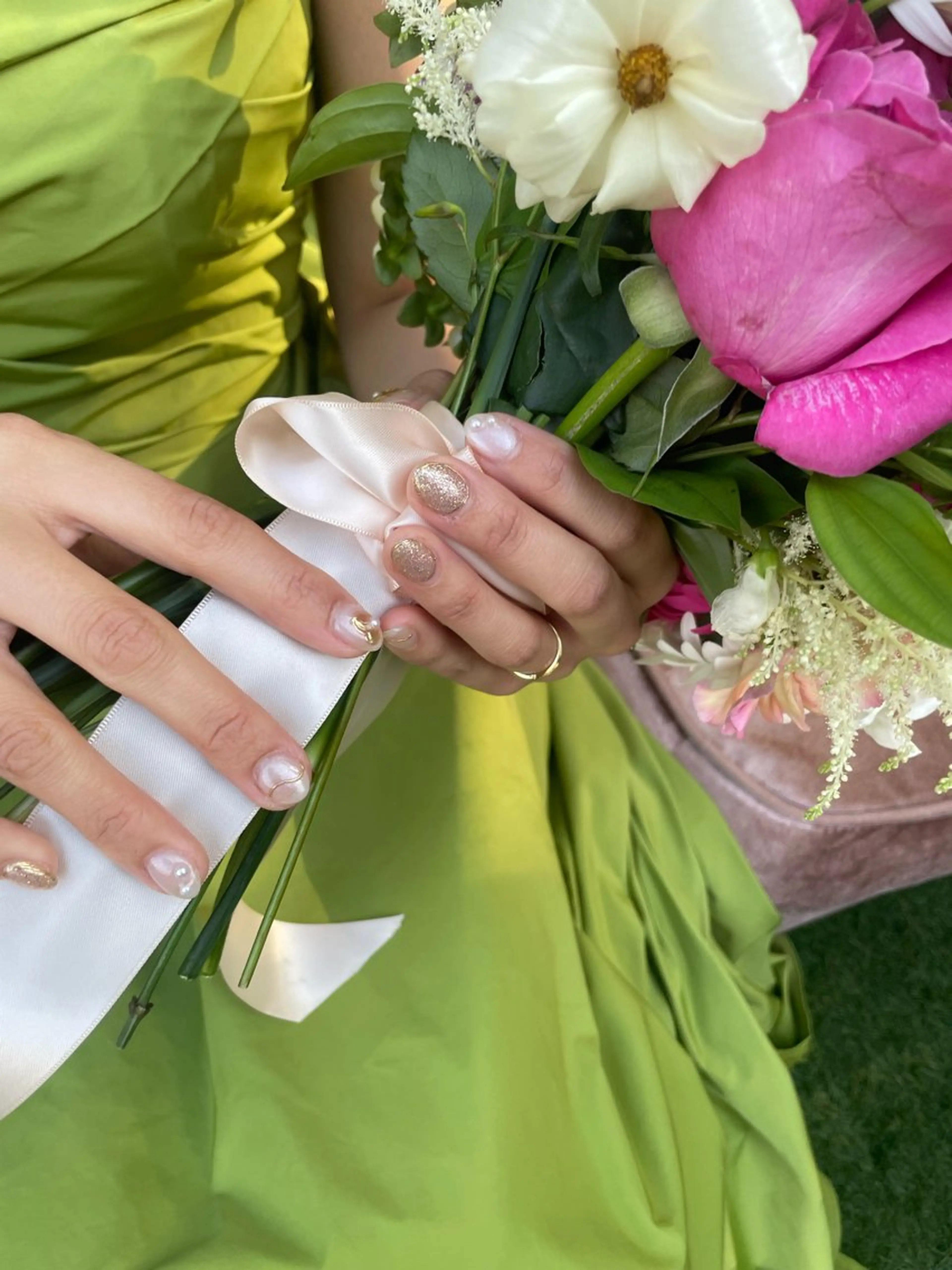 自宅で簡単オフ⭐︎ ピールオフネイル　¥6600​〜​の写真