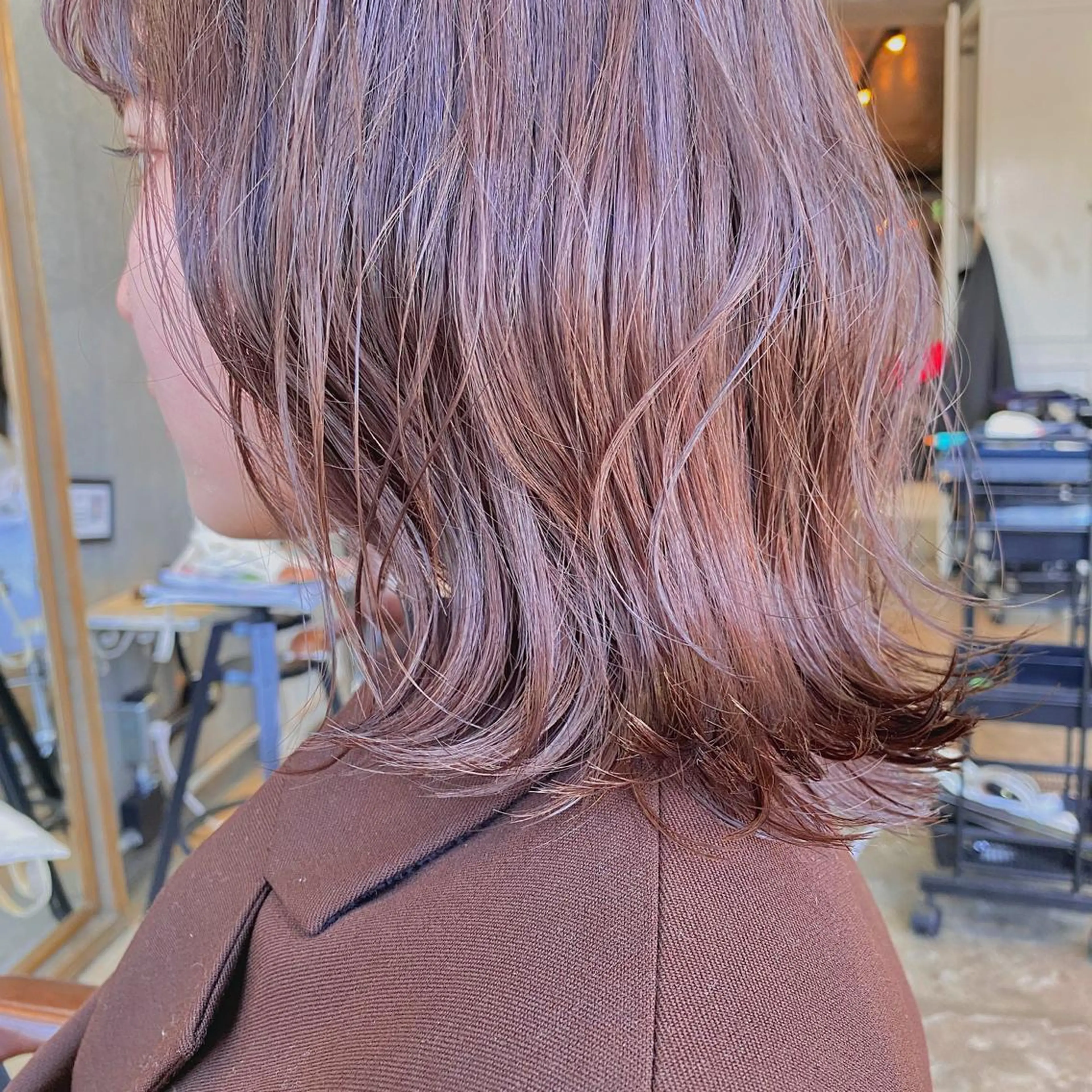 ミディアム カラー ヘアアレンジ カット ヘアカラー トリートメント ヘッドスパ tane.所属・【ダメージレス施術】 【透明感】北村 拓也のヘアスタイル