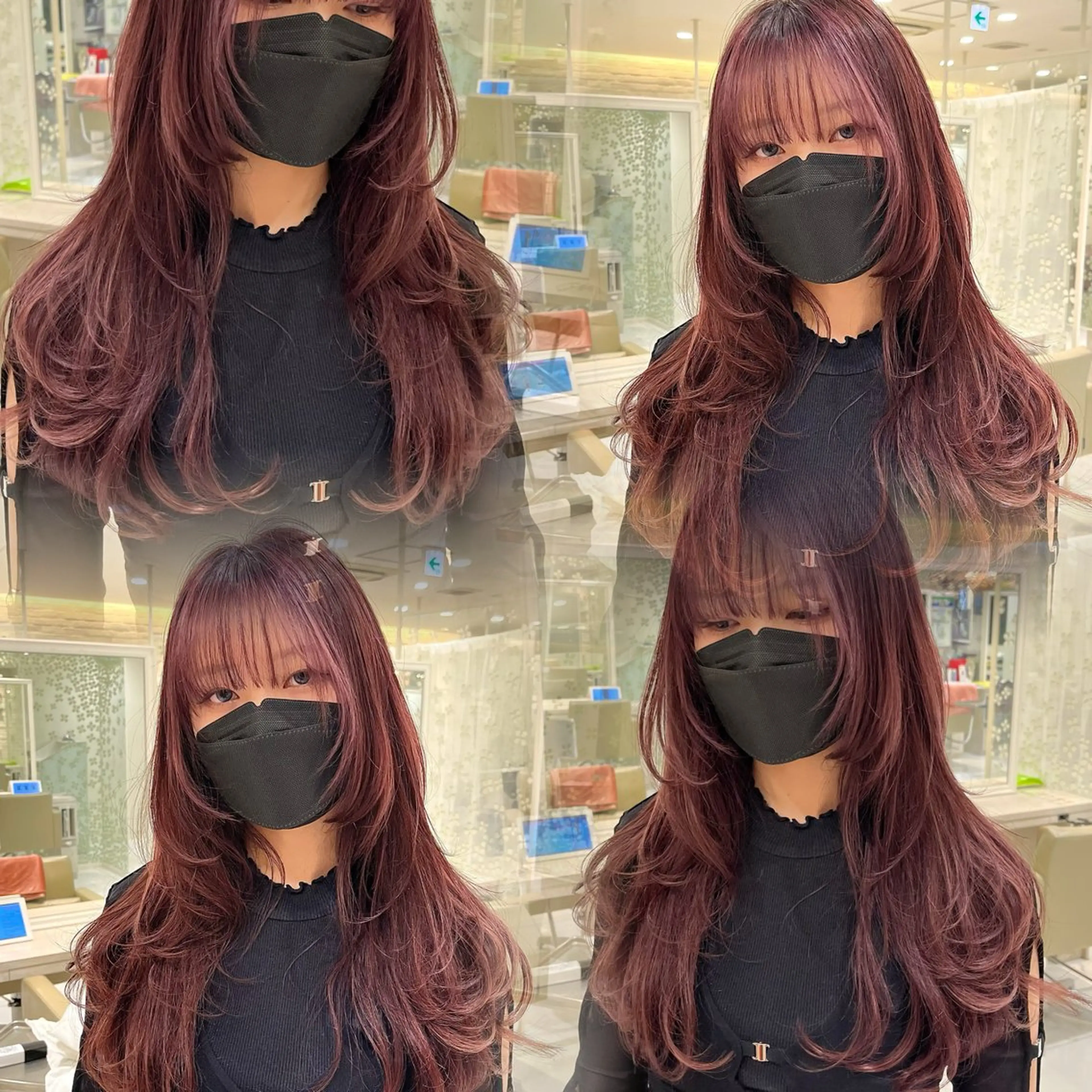 ロング 中韓𝐌𝐈𝐗🩶 𝐘𝐔𝐊𝐀のヘアスタイル