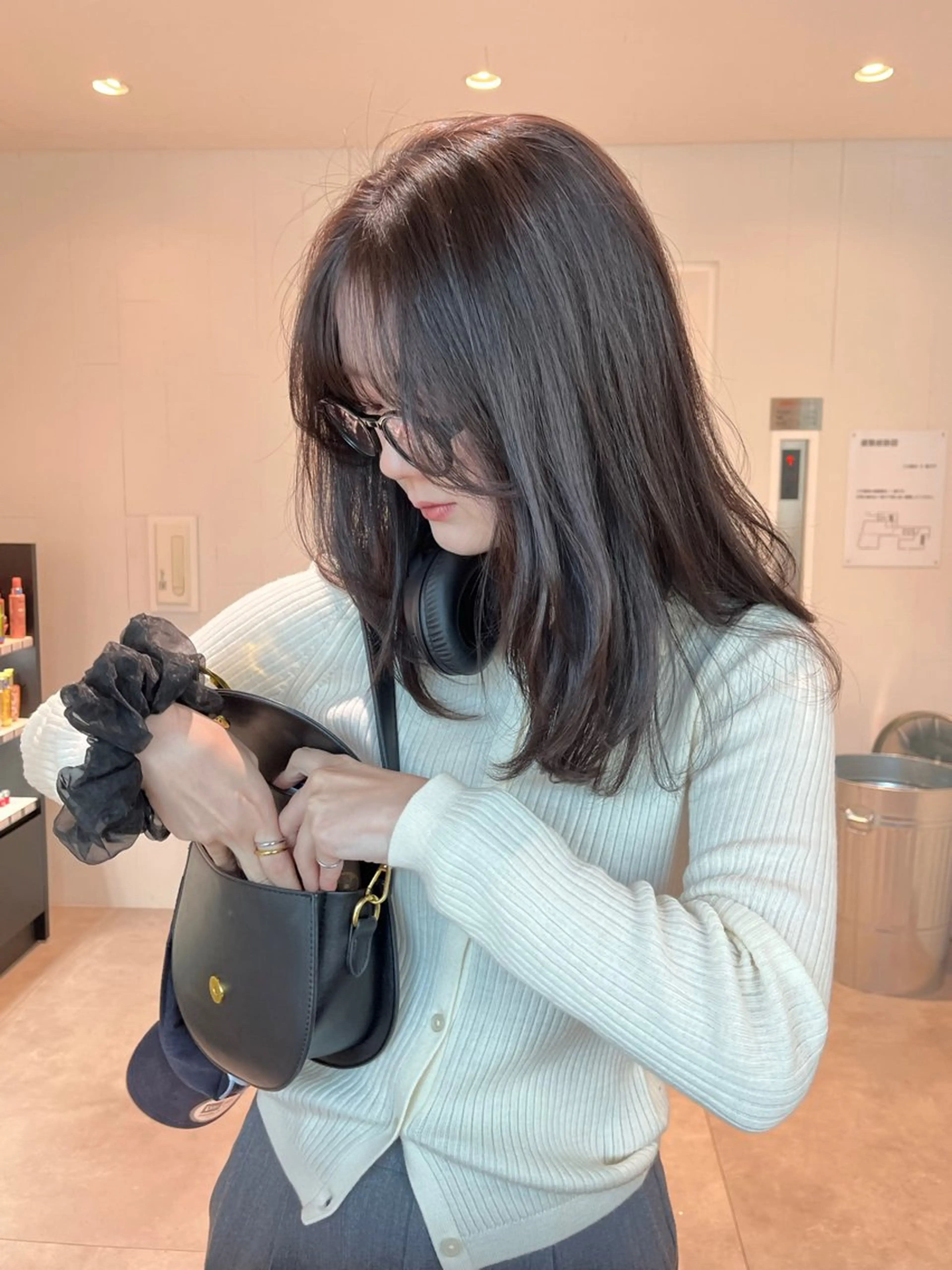 ミディアム カラー 艶髪✨×似合わせ hair🧚ナツホのヘアスタイル