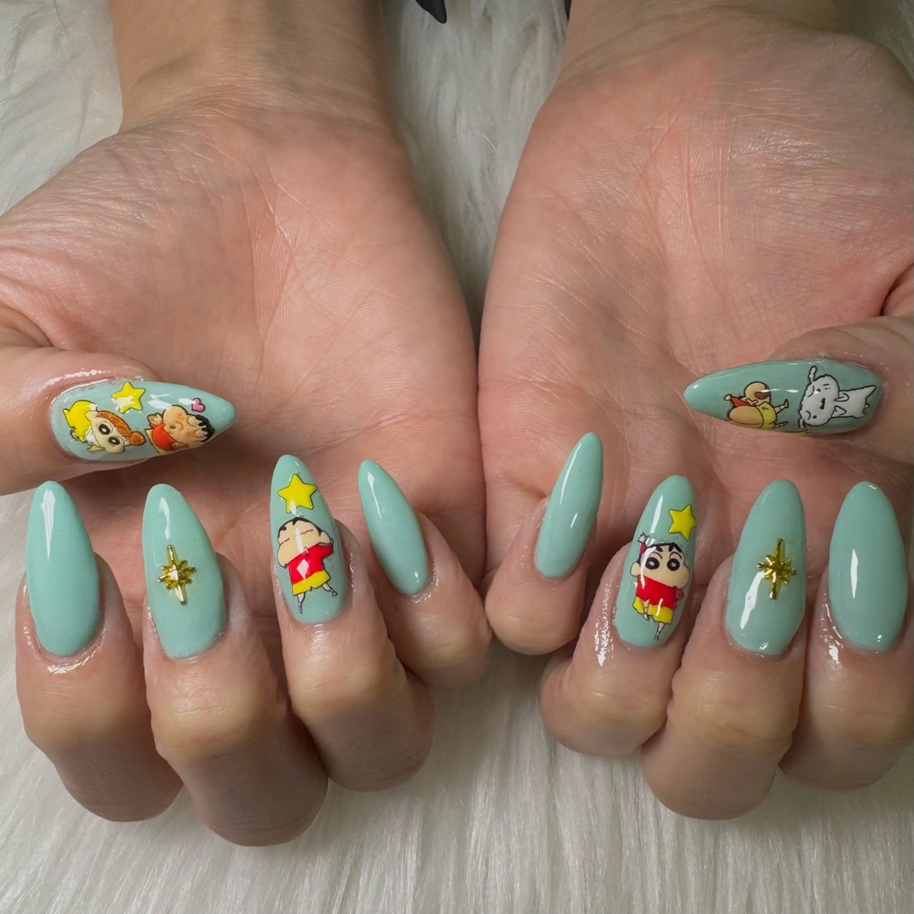 ネイル ハンドネイル 黒川 実祐のネイルデザイン