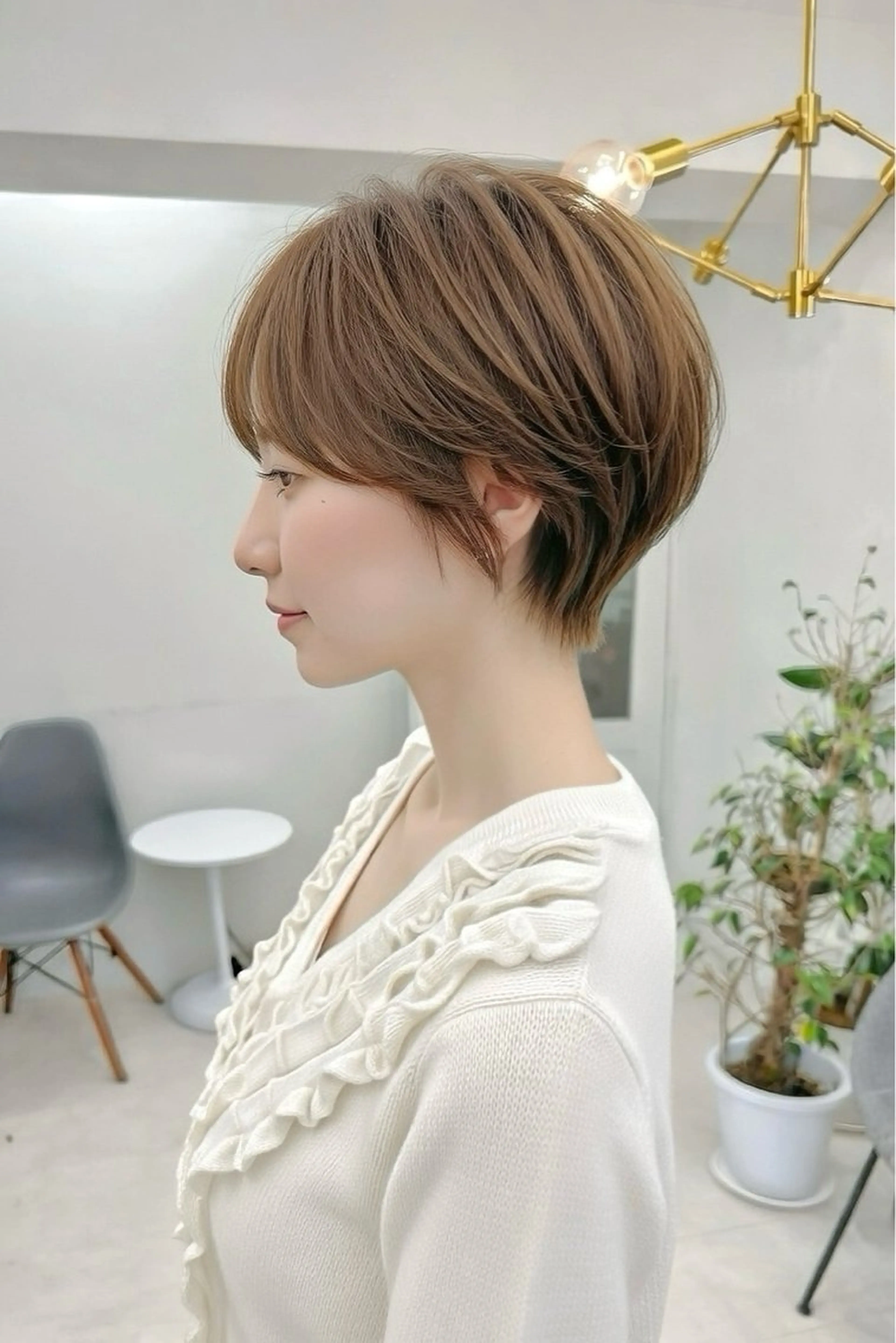 ショート カラー カット ヘアカラー トリートメント ショート特化💎 似合わせ診断カットのヘアスタイル