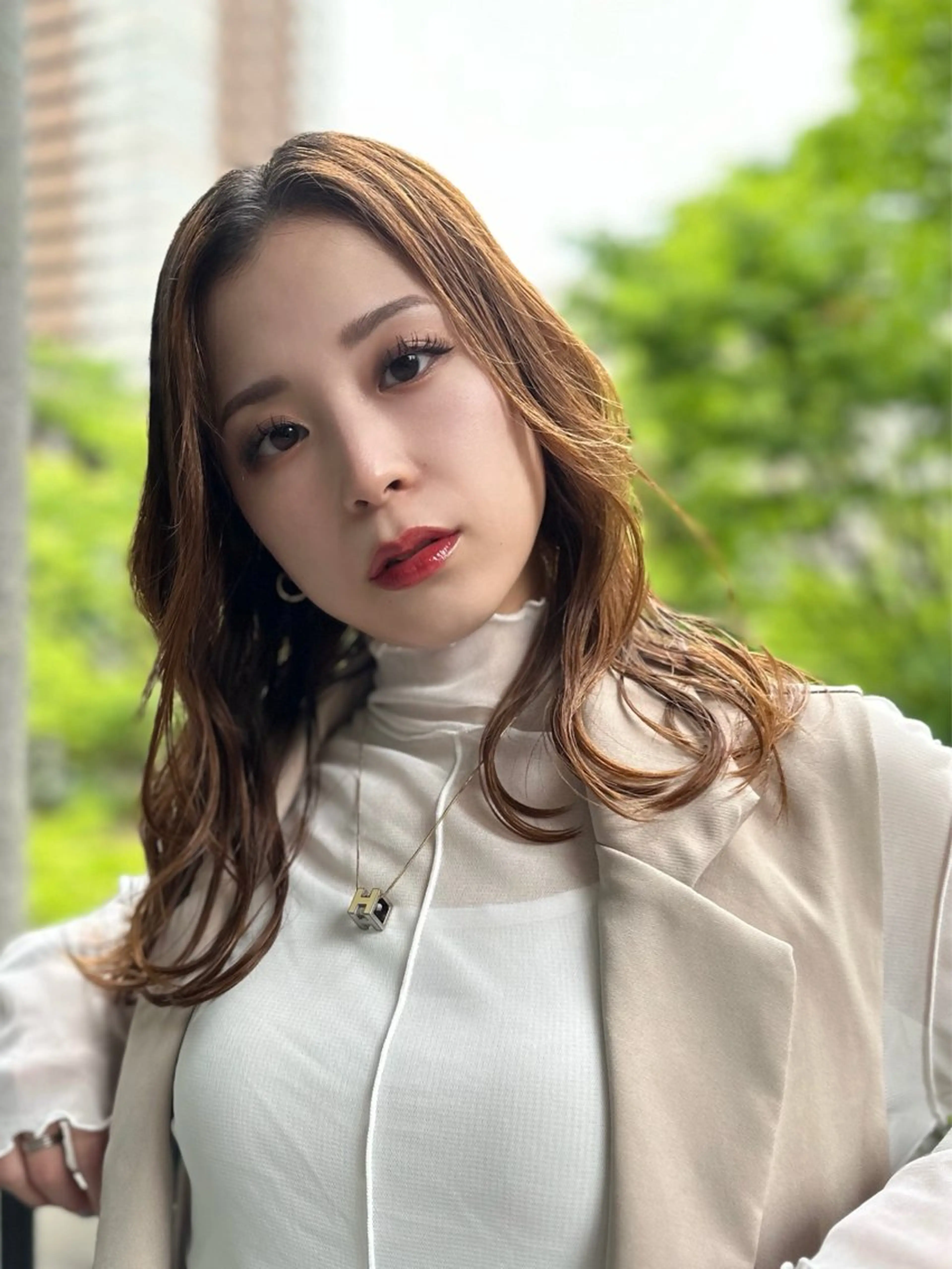 ロング GIEN 西宮ガーデンズプラス所属・中尾 碧斗のヘアスタイル