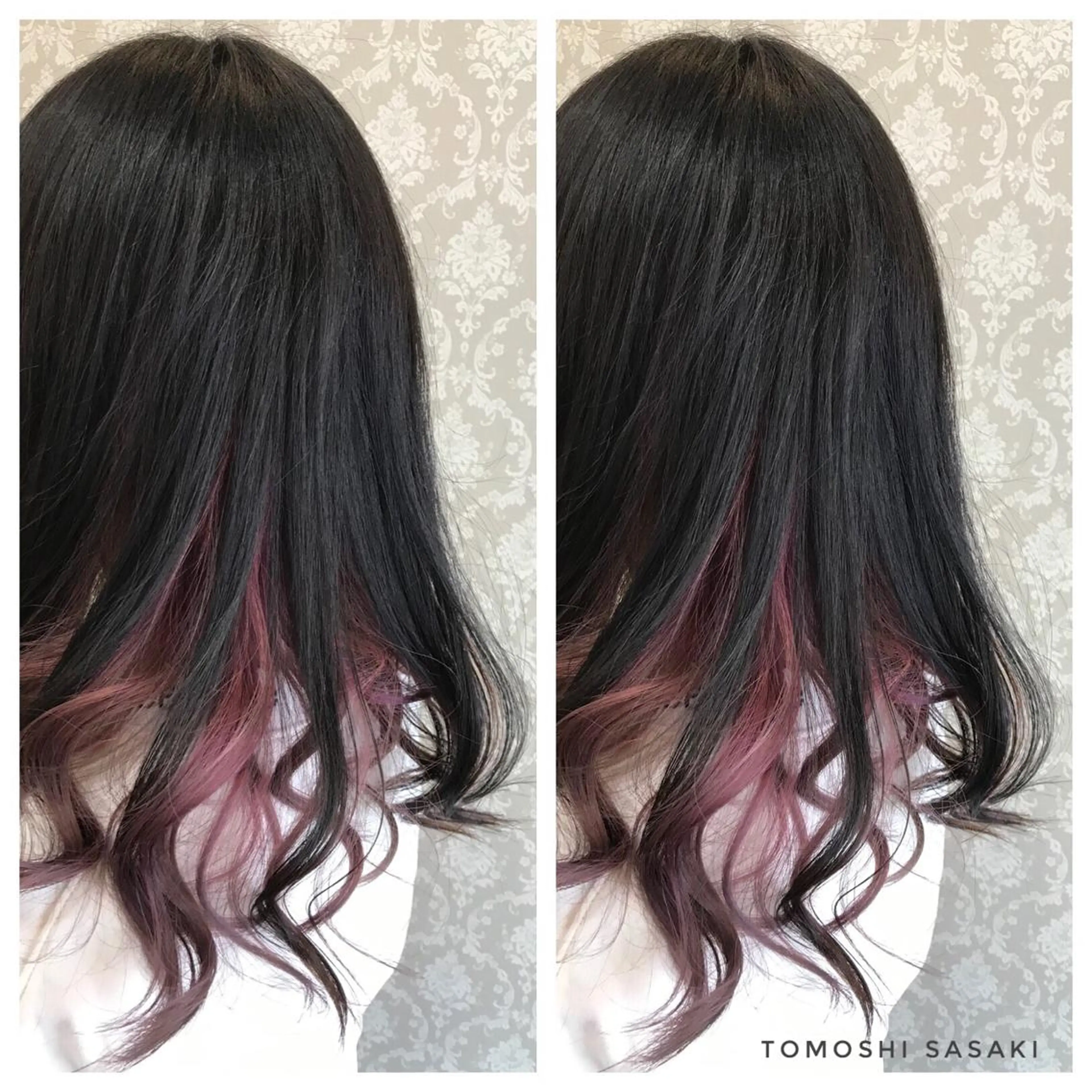 カラー ブリーチ ササキ トモシのヘアスタイル