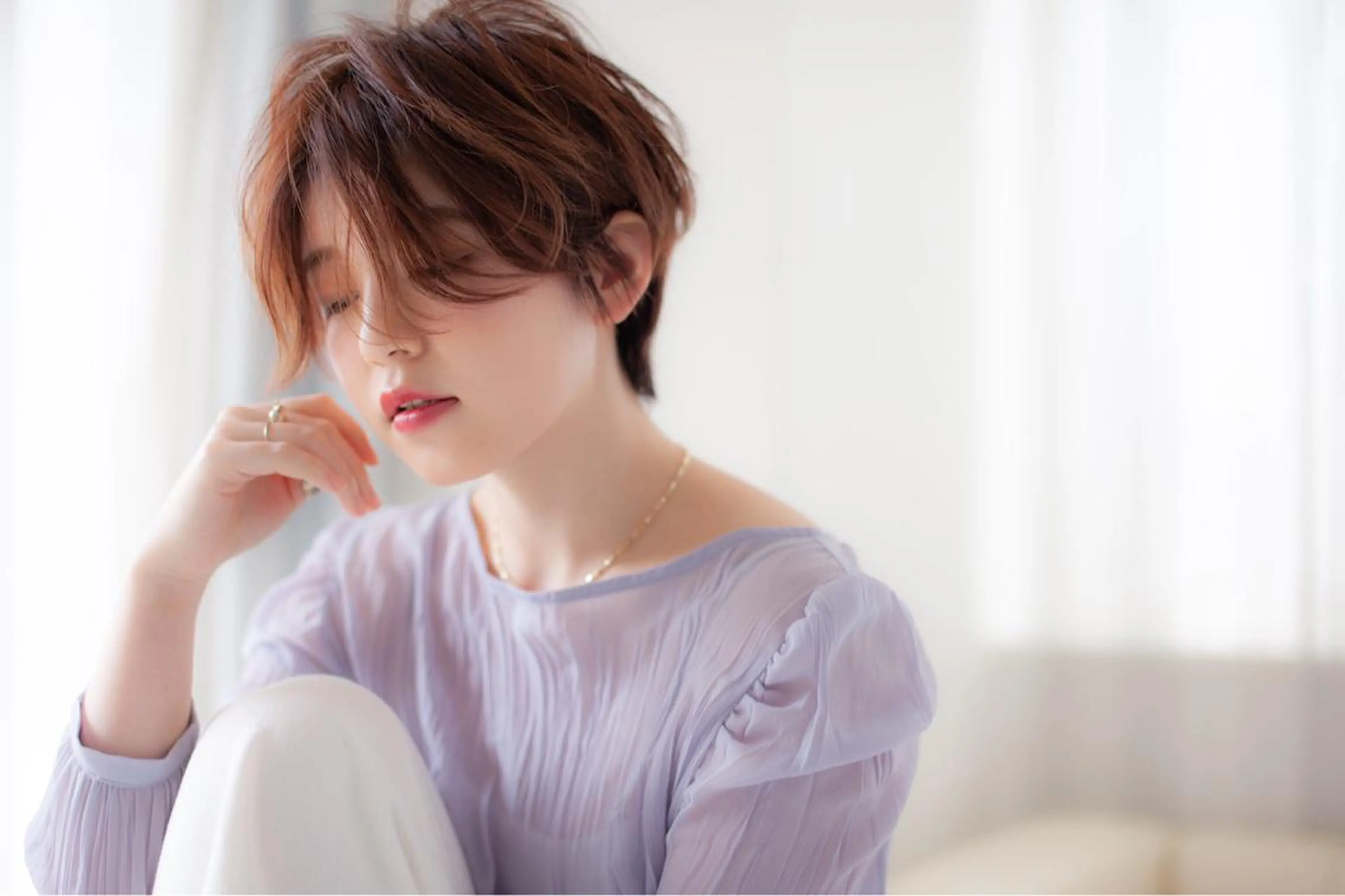 ショート カラー 🎀カットモデル募集 🎀Ash池袋‐ひなのヘアスタイル