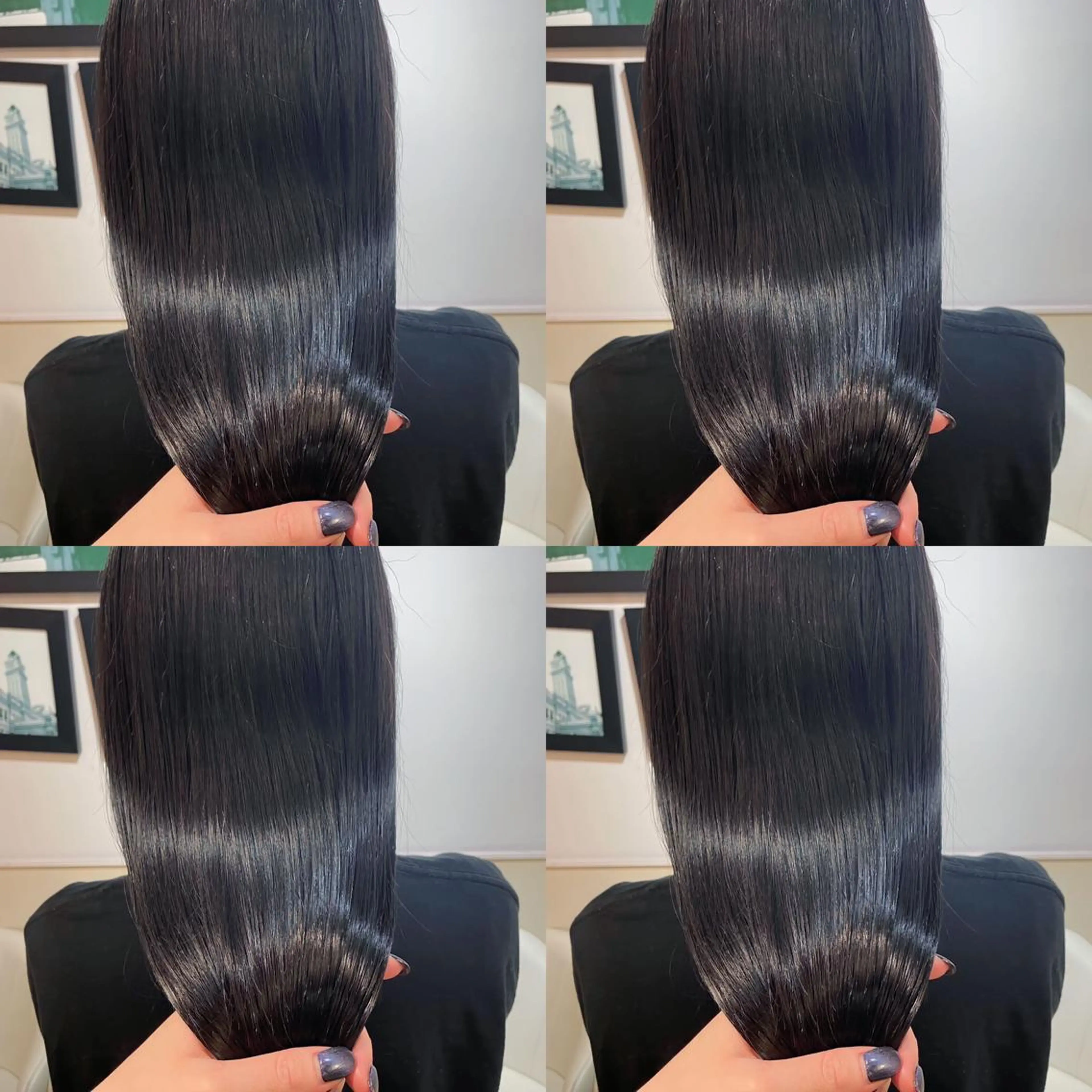 カラー ダークグレー ダークグレージュ グレージュ 髪質改善 店長✨️韓国ヘア✖️ 髪質改善カラー／純大のヘアスタイル