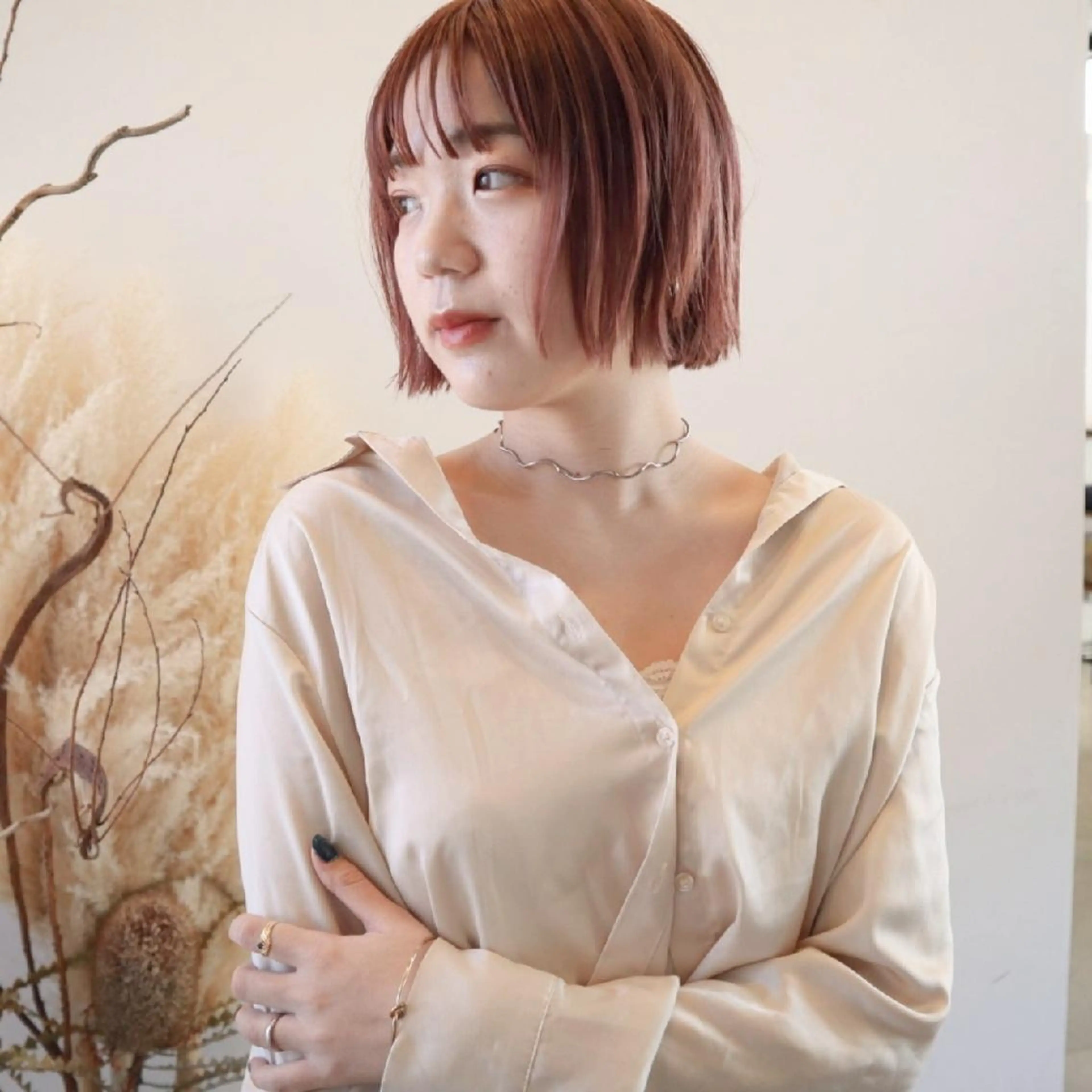 ショート カラー ReiZ Mizuhoのヘアスタイル