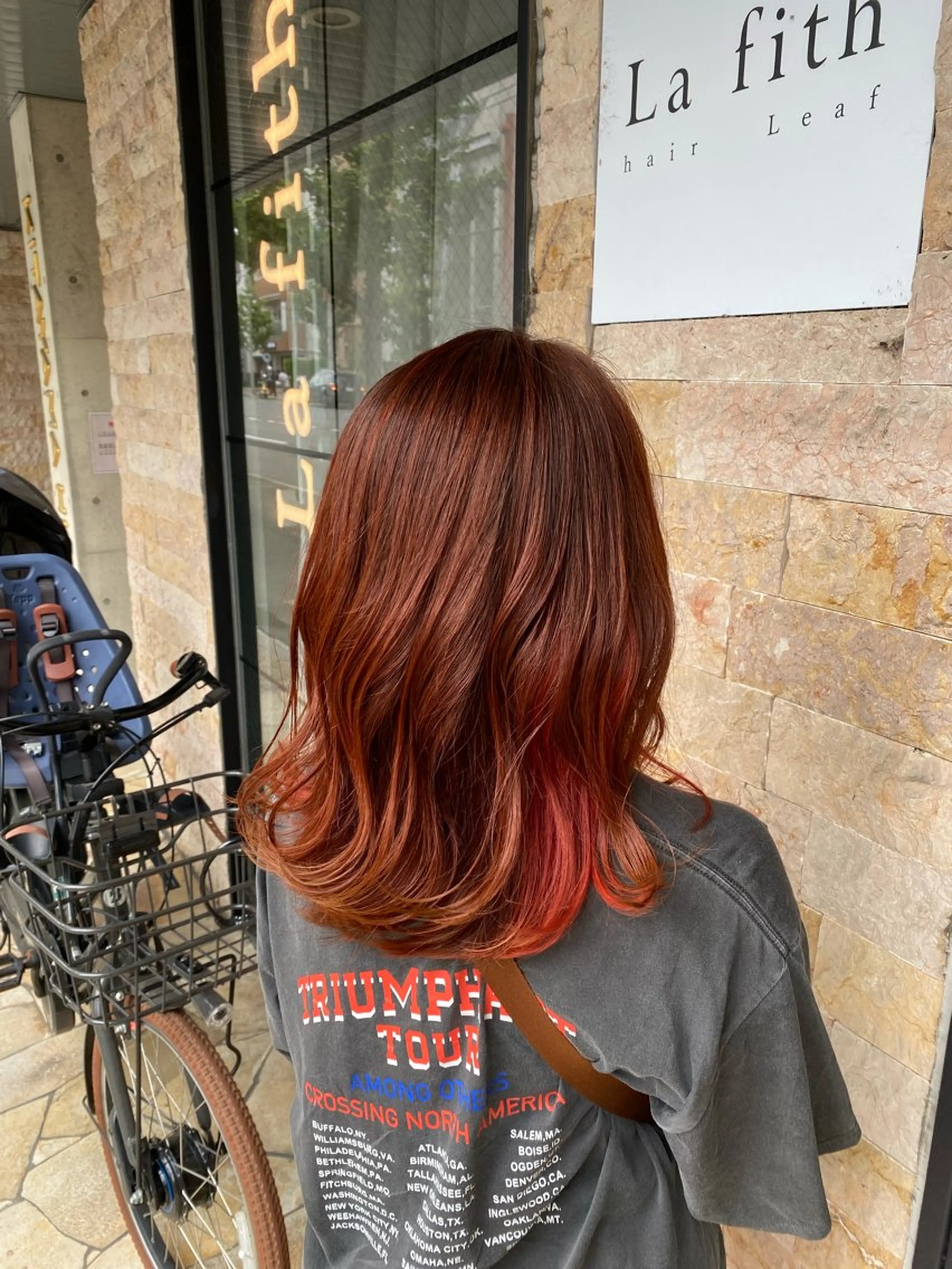 カラー La fith hair leaf所属・syuyama shinichiのヘアスタイル