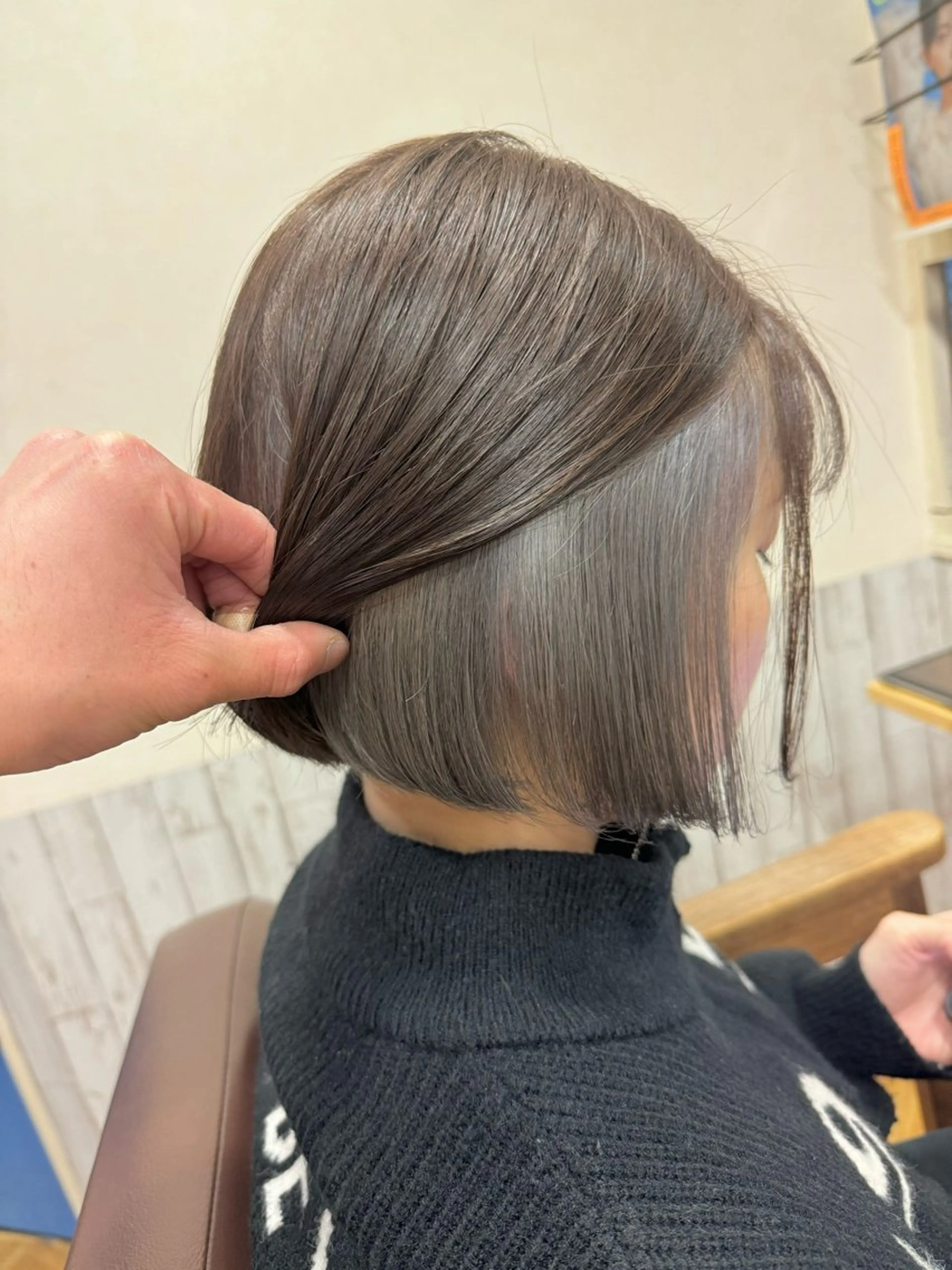 ショート 髪質改善＆艶カラー Zina💋池袋のヘアスタイル