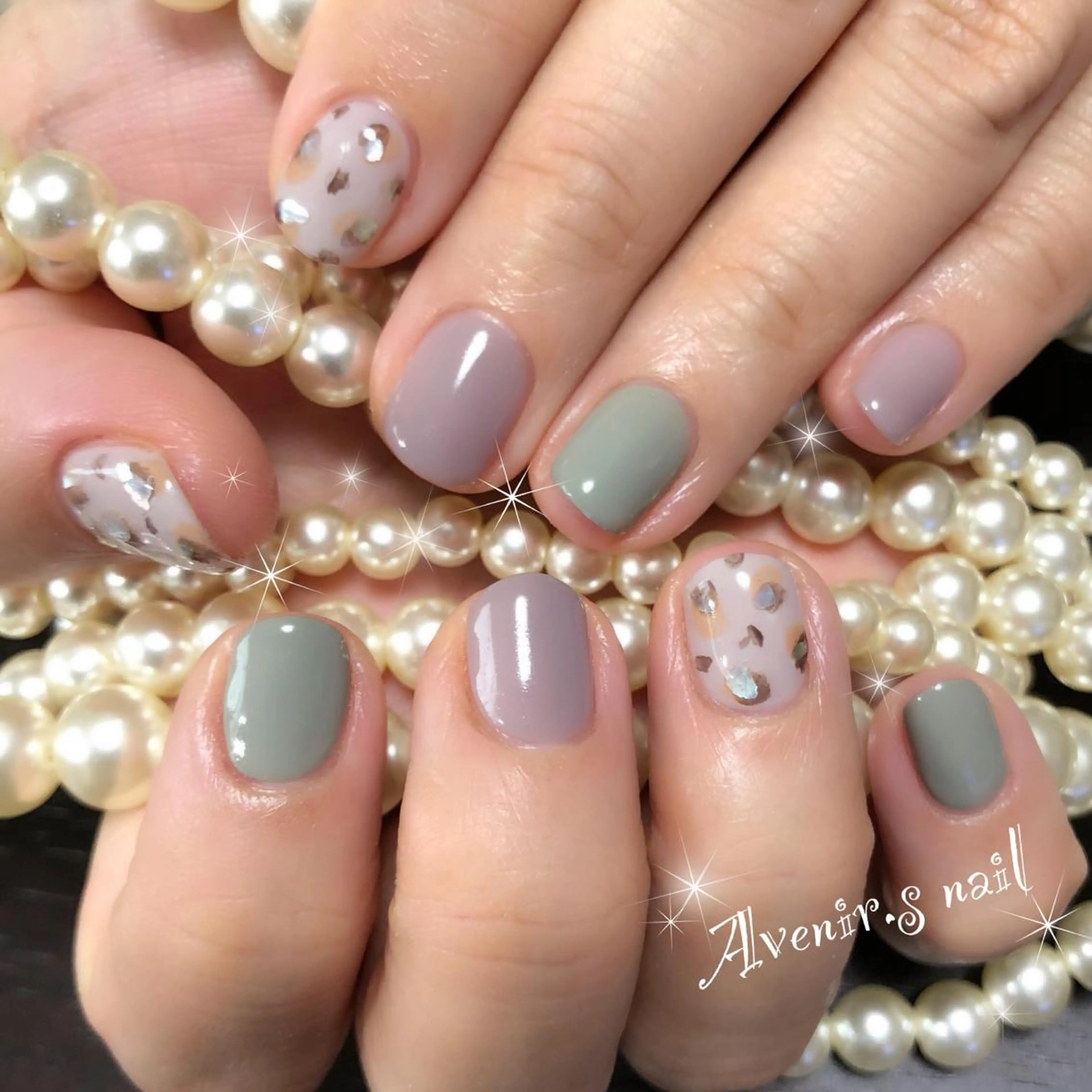 ネイル アニマル柄 アートネイル Home Salon Avenir.のネイルデザイン