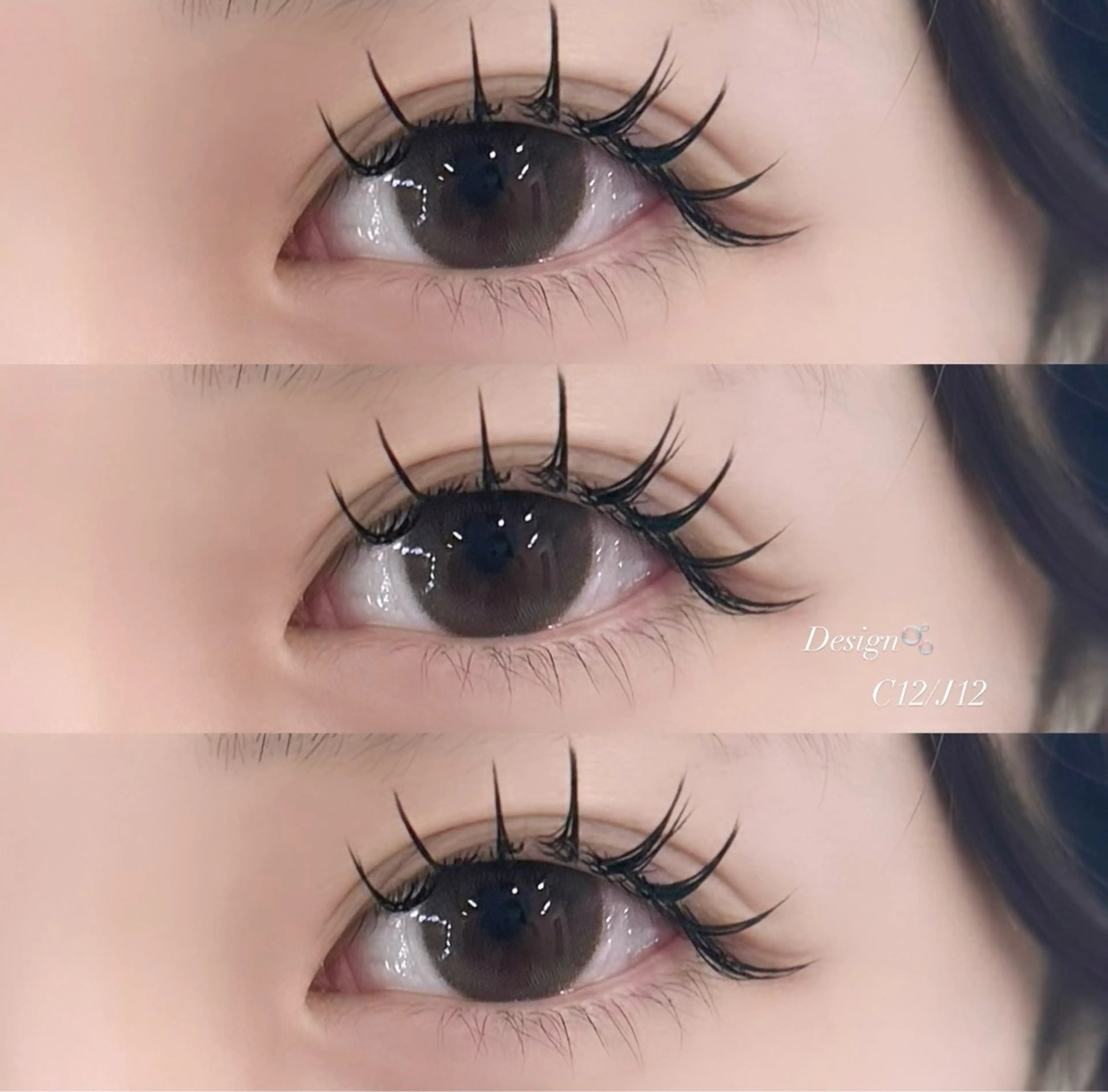 マツエク・マツパ ViSEO Noaのマツエク・マツパデザイン