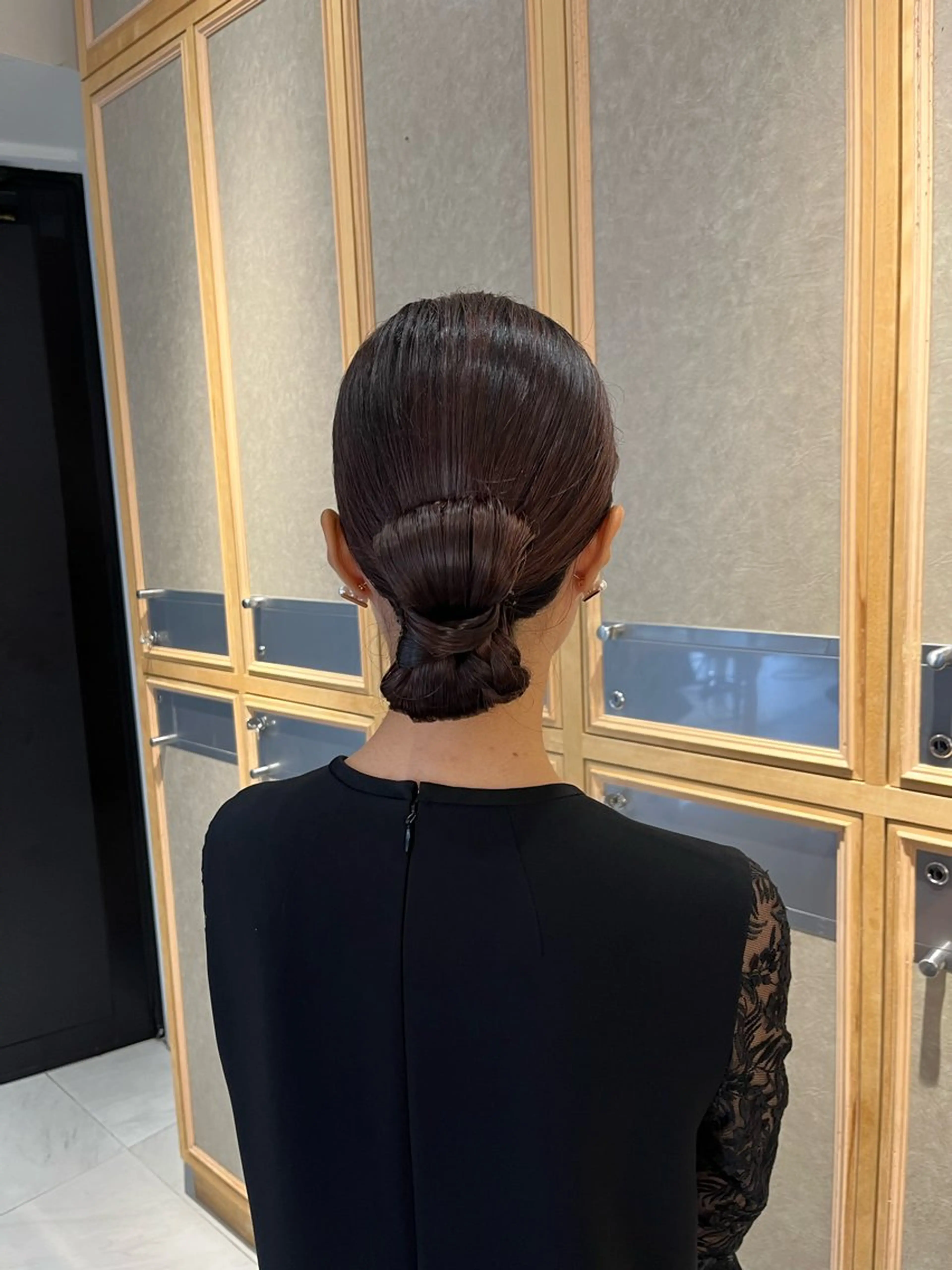 ヘアセット ナミ🩶暗髪/暖色 ❤️/透明感/縮毛のヘアスタイル