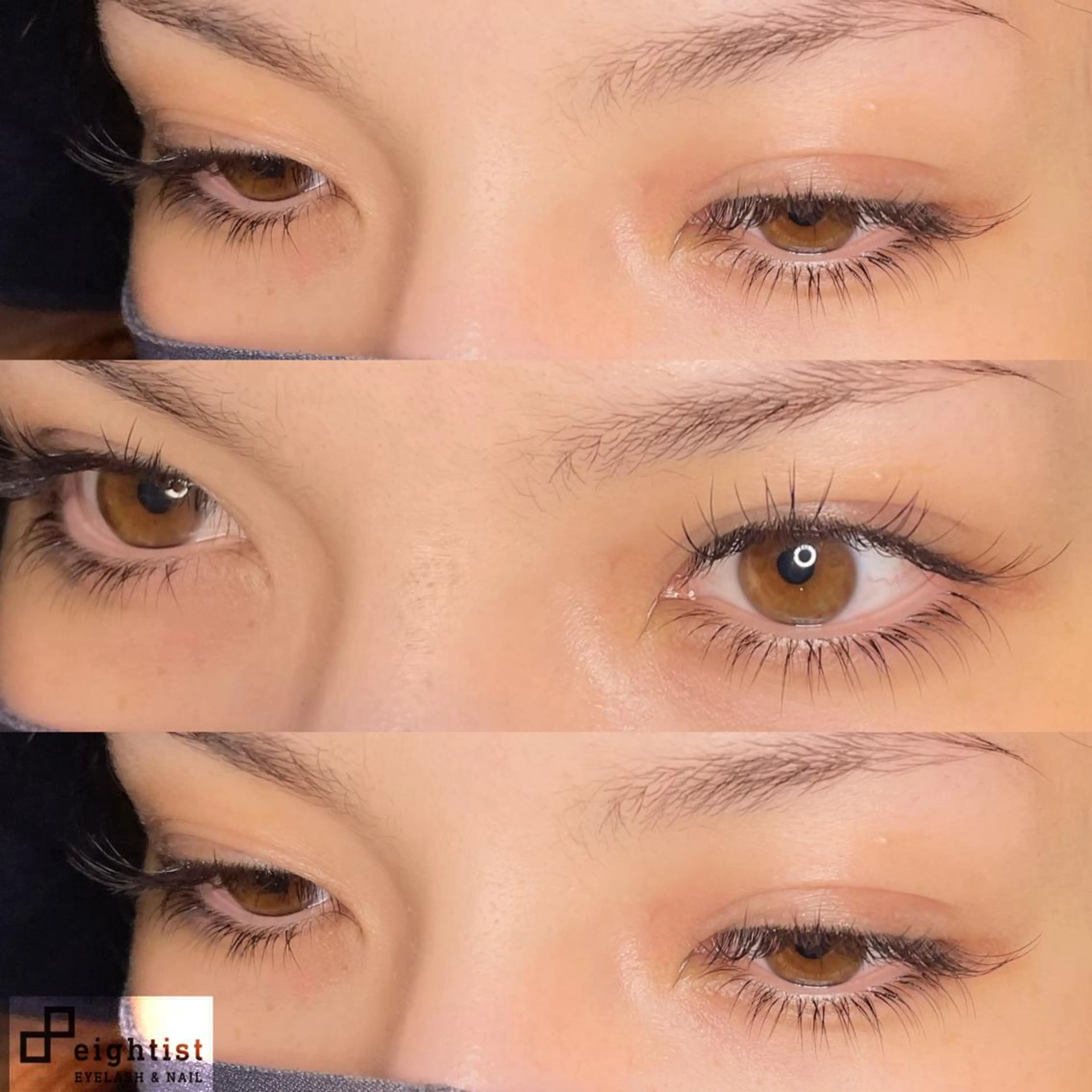 マツエク・マツパ Jカール 下まつげエクステ kakimoto .hのマツエク・マツパデザイン