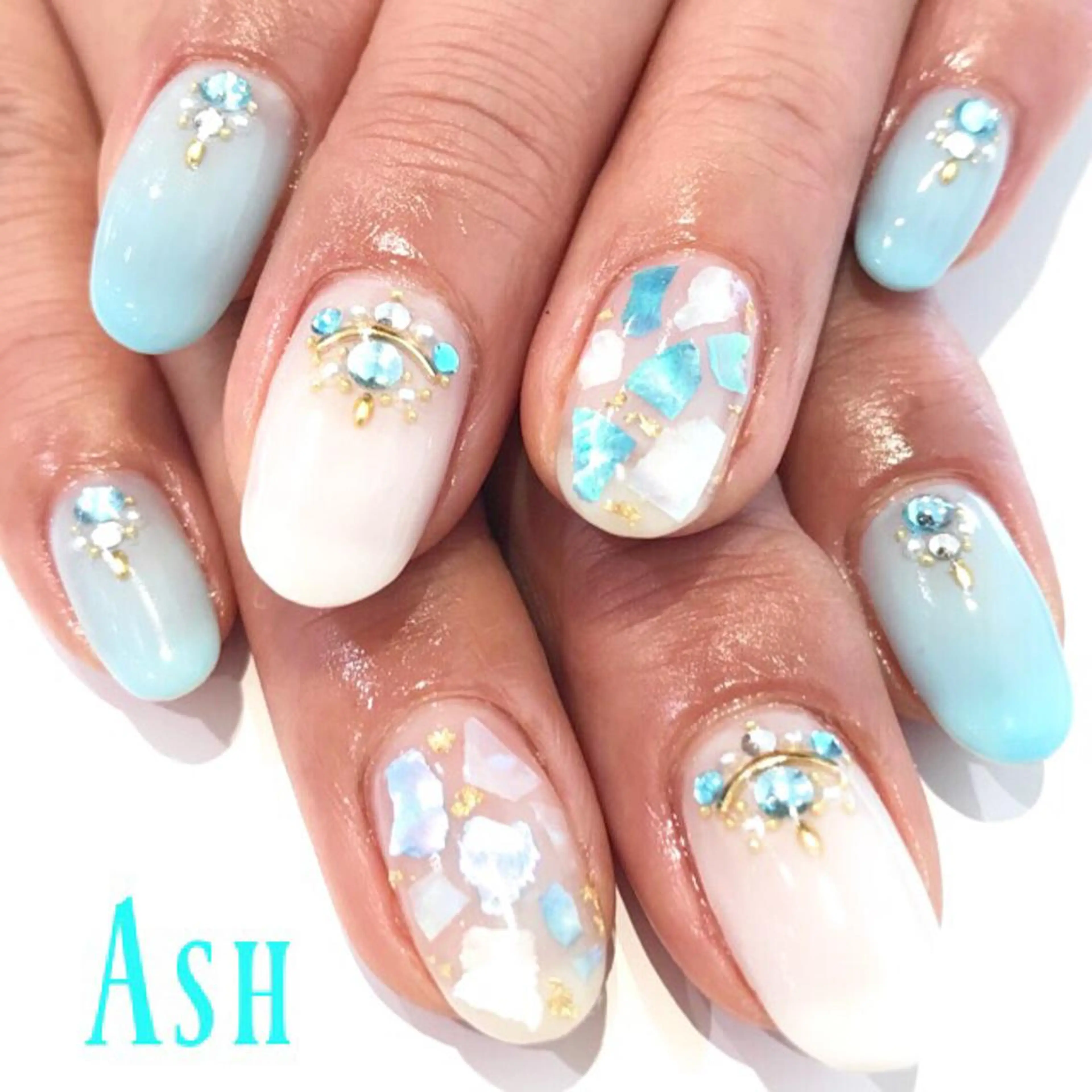 ネイル ワンカラーネイル ハンドネイル 🩵NORIKO 上品ネイルが得意🩵のネイルデザイン