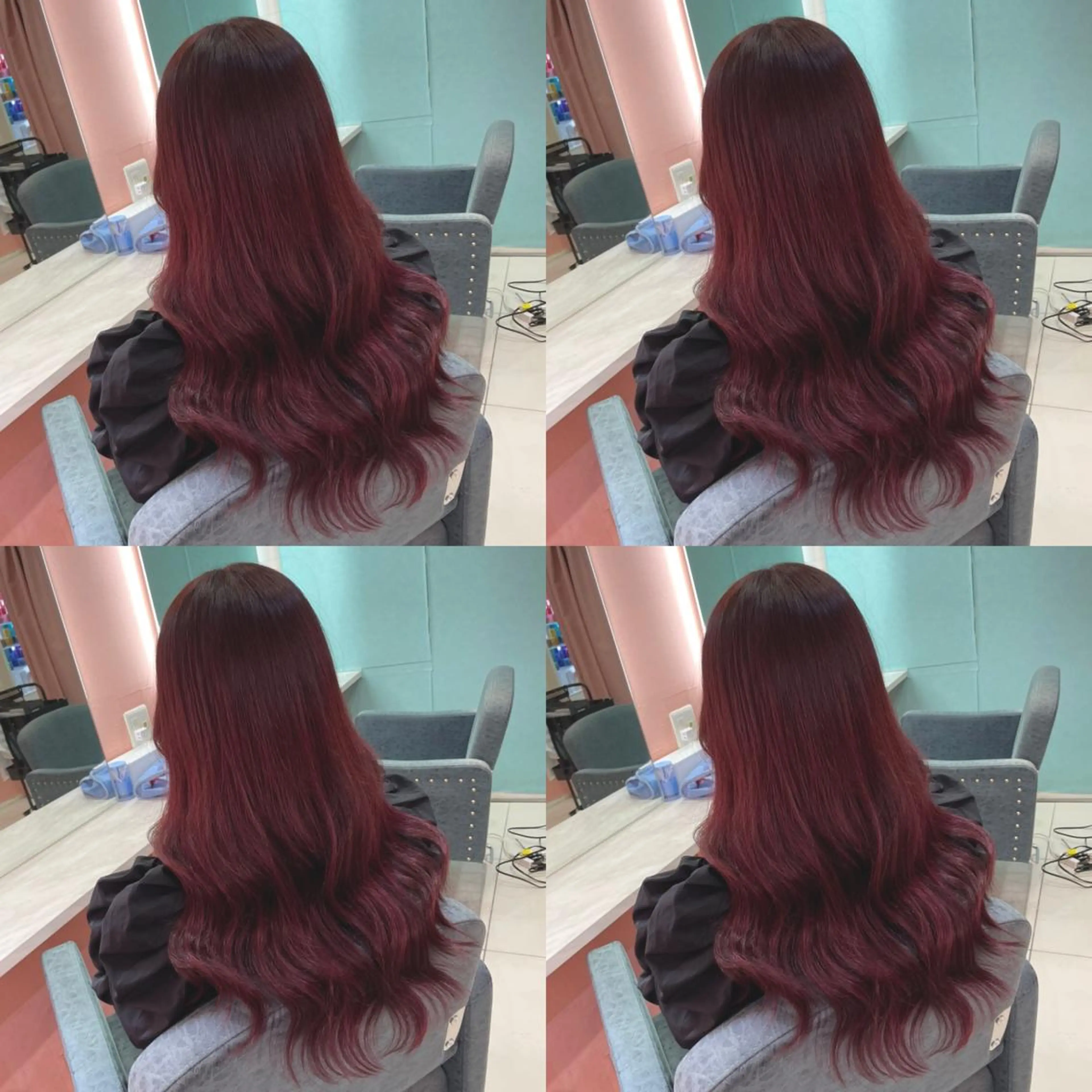 ロング カラー カシス 🌷MAYU 🌷のヘアスタイル