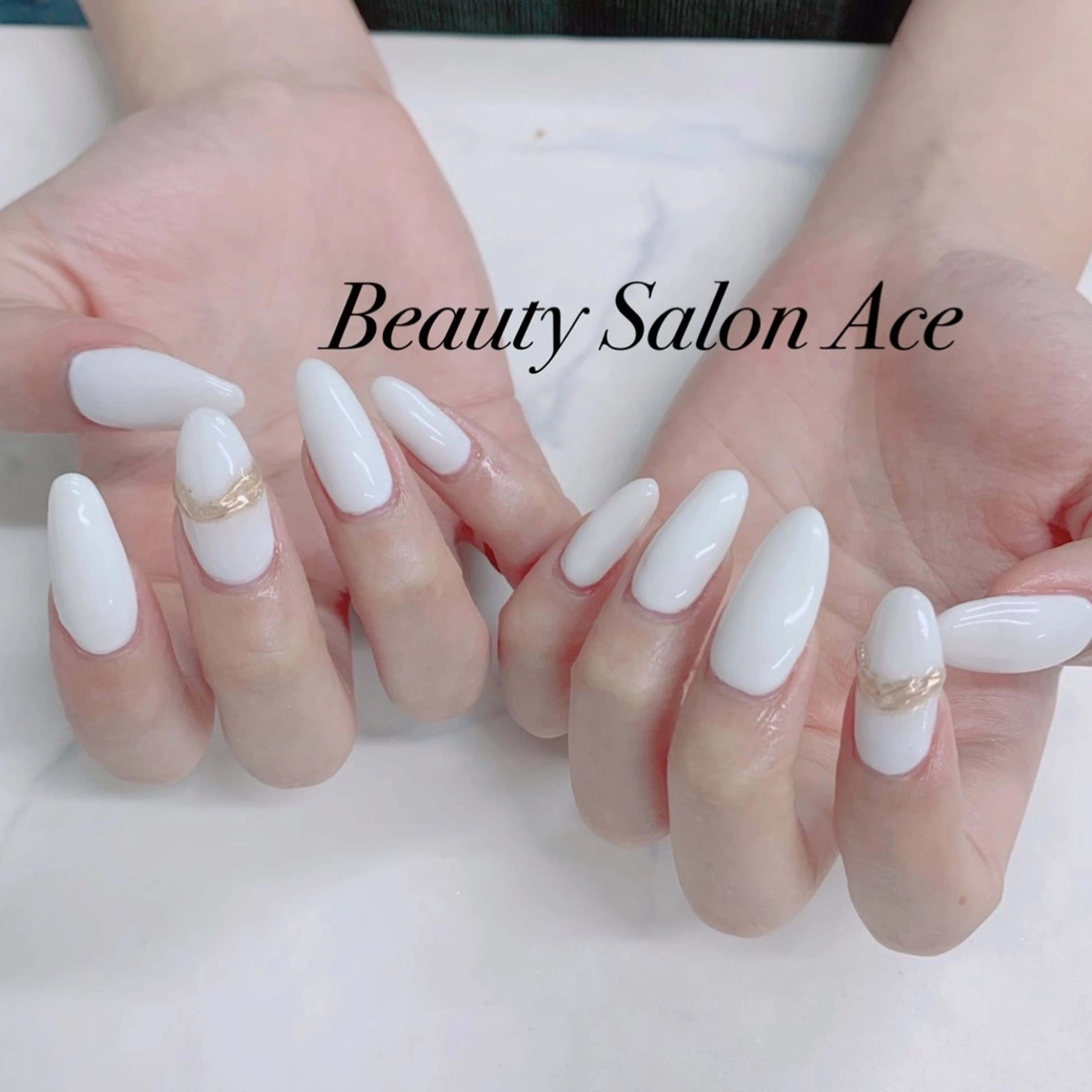 ネイル メンズネイル ハンドネイル ハンドケア Beauty Salon Ace(ネイルサロン エース)所属・池袋フィルイン Ace♡長さだしのネイルデザイン