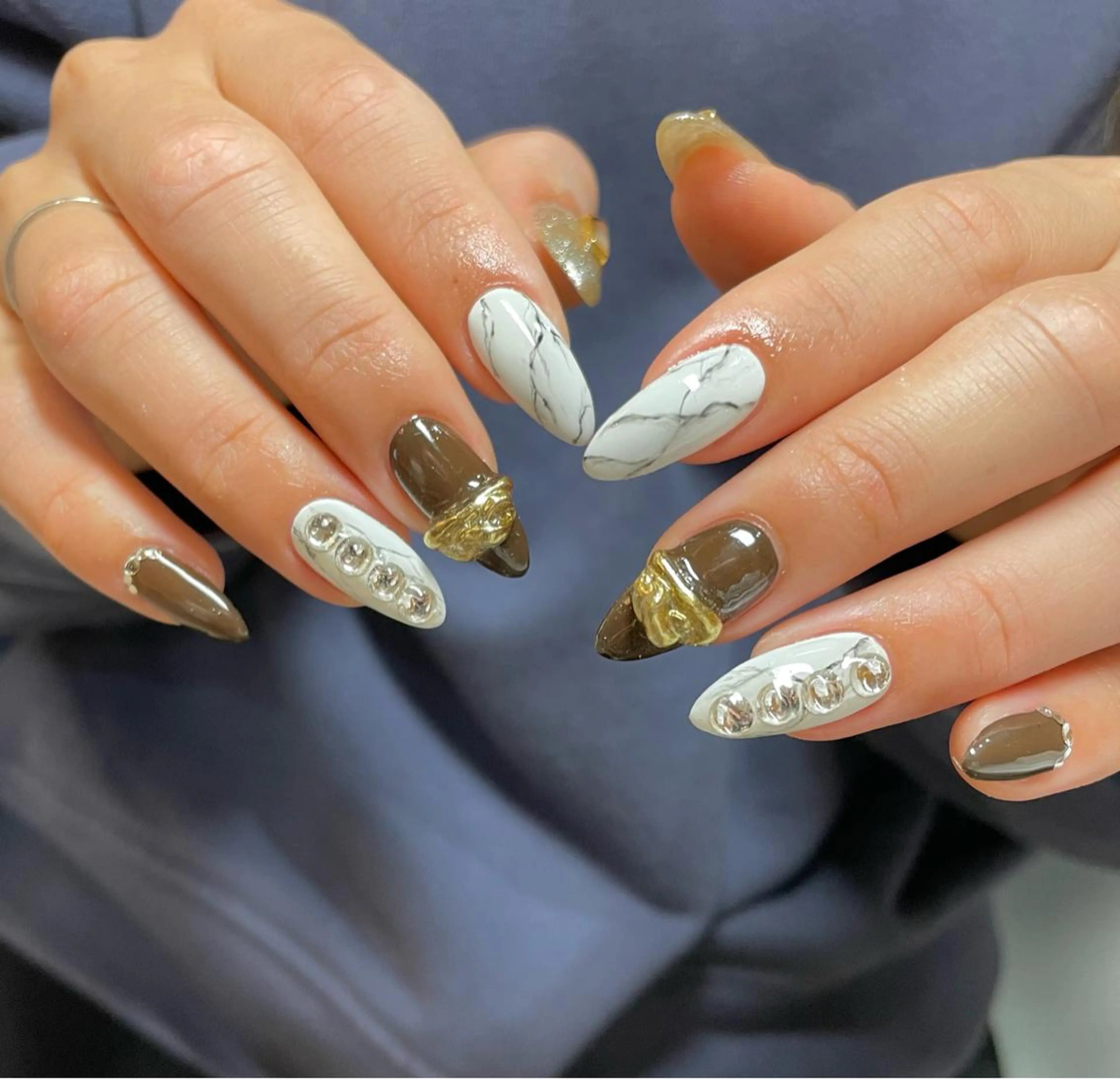 ネイル ハンドネイル フットネイル Beauty Salon GIGI所属・GIGI AYA🦋のネイルデザイン