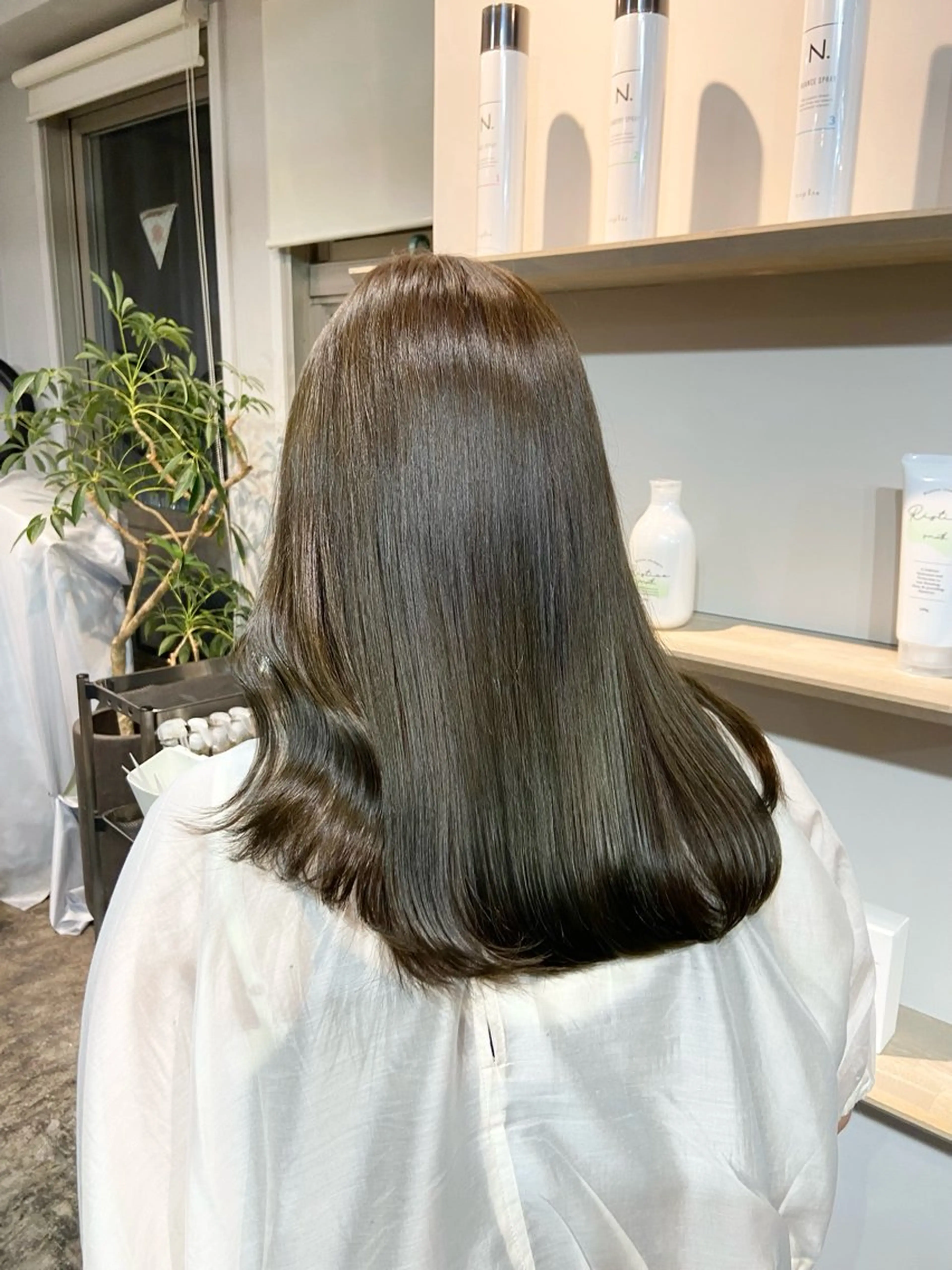 【 人気no.1♡ 】 透明感カラー🫧➕ 𝐭𝐨𝐤𝐢𝐨トリートメント🧴の写真