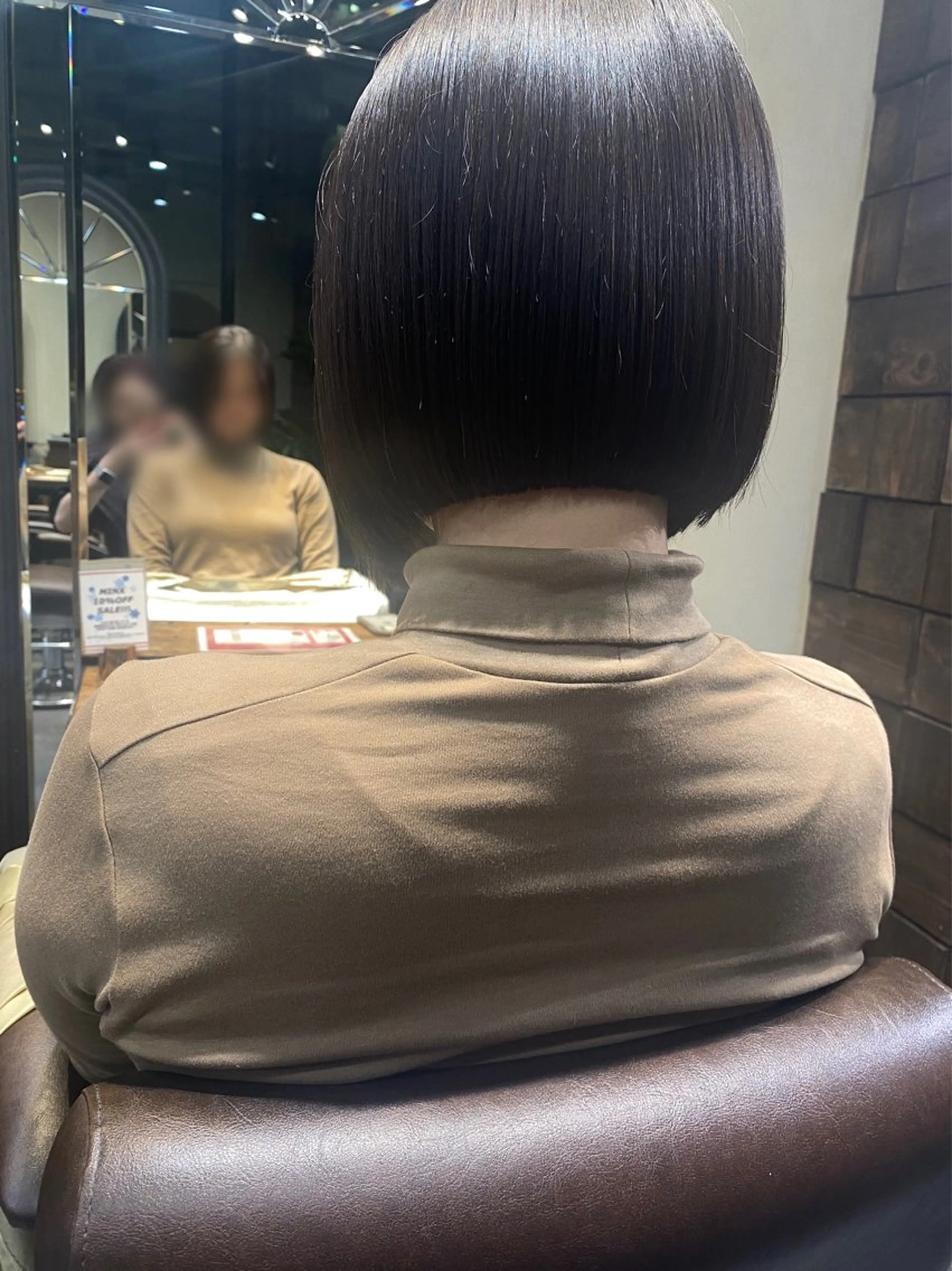 ショート 切りっぱなしボブ ボブ 銀座/MINX 宇都 愛梨/デザインカットのヘアスタイル