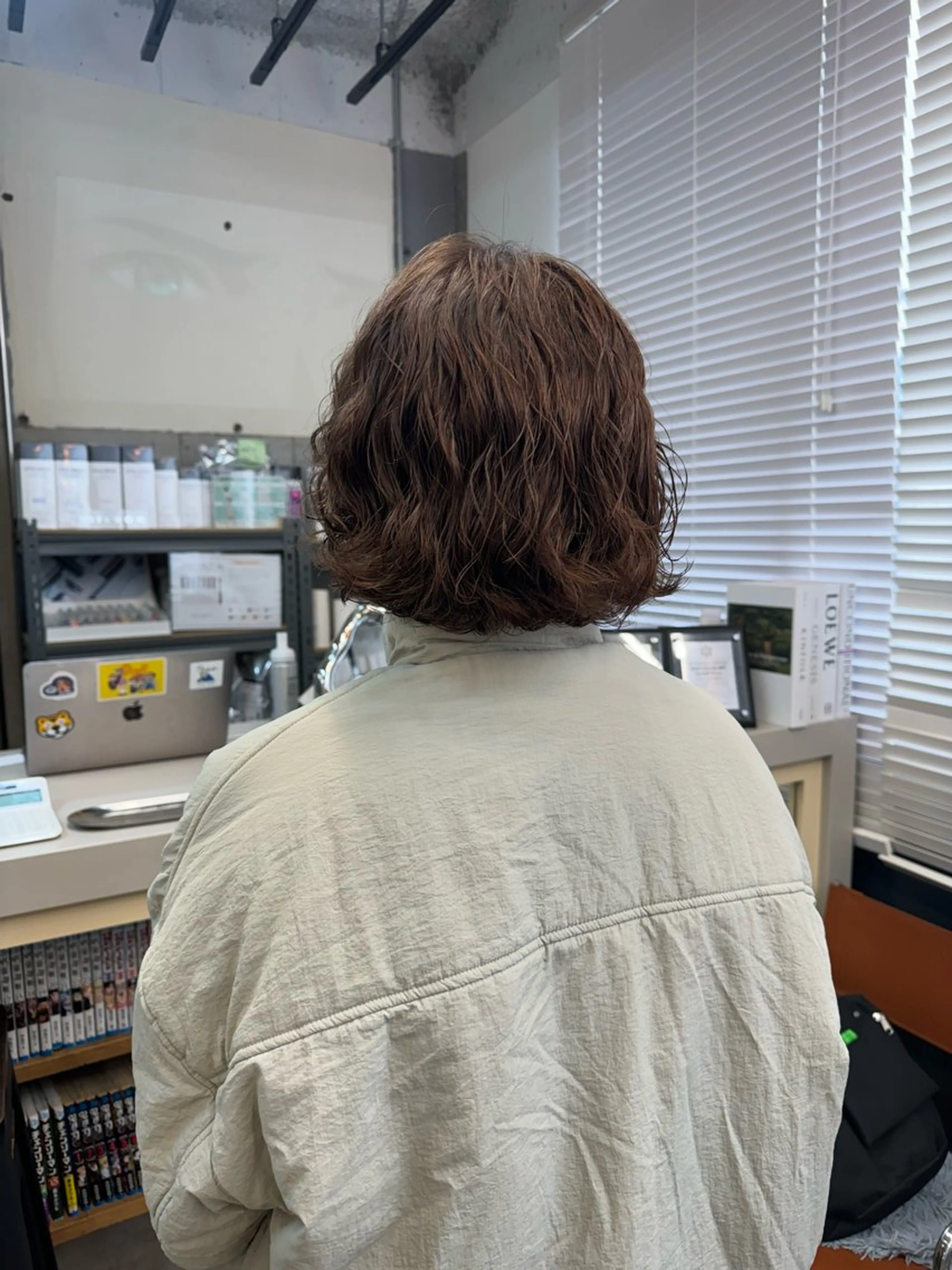 ショート カラー パーマ カット ヘアカラー パーマ Peyp所属・早瀬 裕之のヘアスタイル