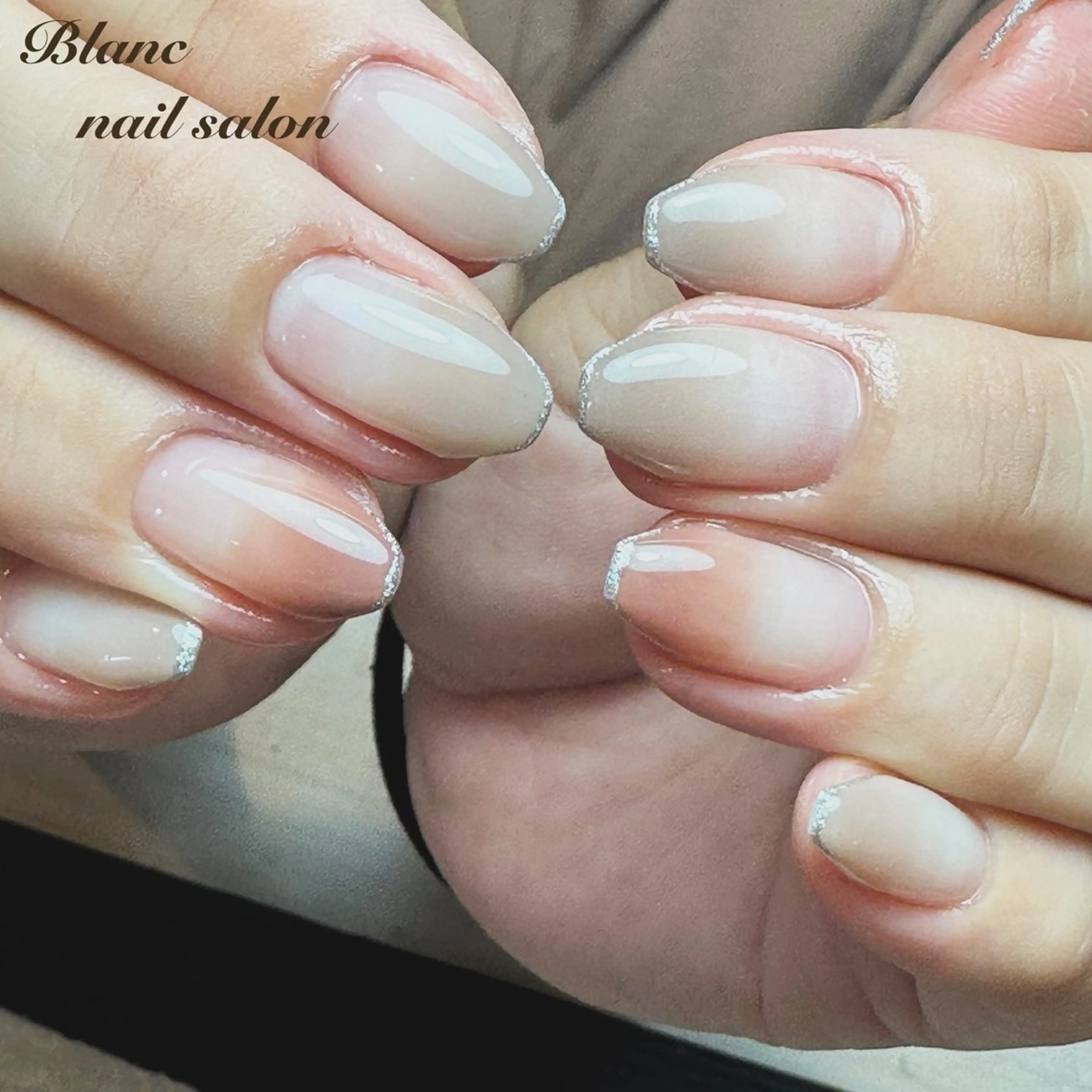 ネイル グラデーション Blanc ブランのネイルデザイン