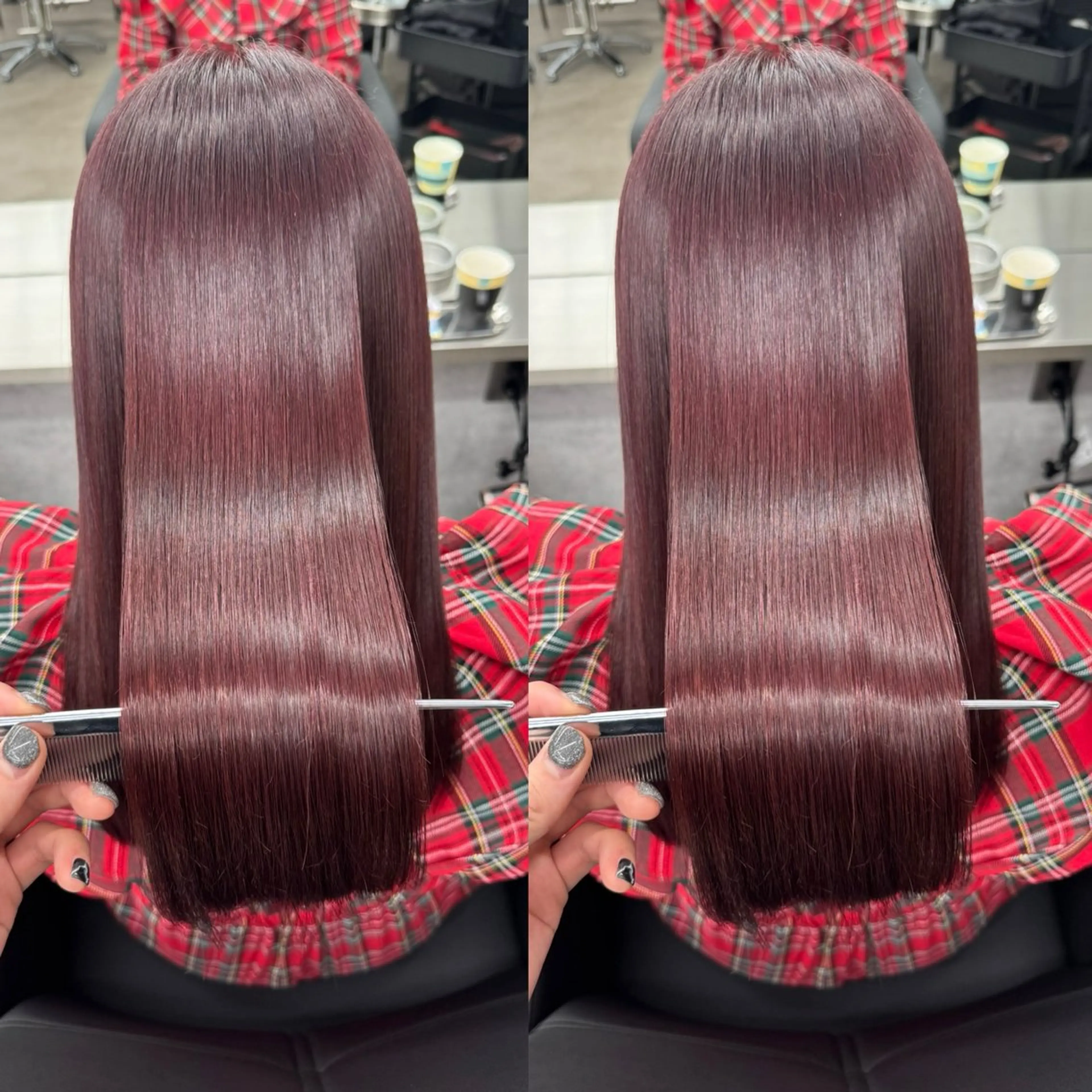 ロング カラー 髪質改善 縮毛矯正 トリートメント カット ヘアカラー トリートメント ヘッドスパ 🌈代表 🌈macotoのヘアスタイル