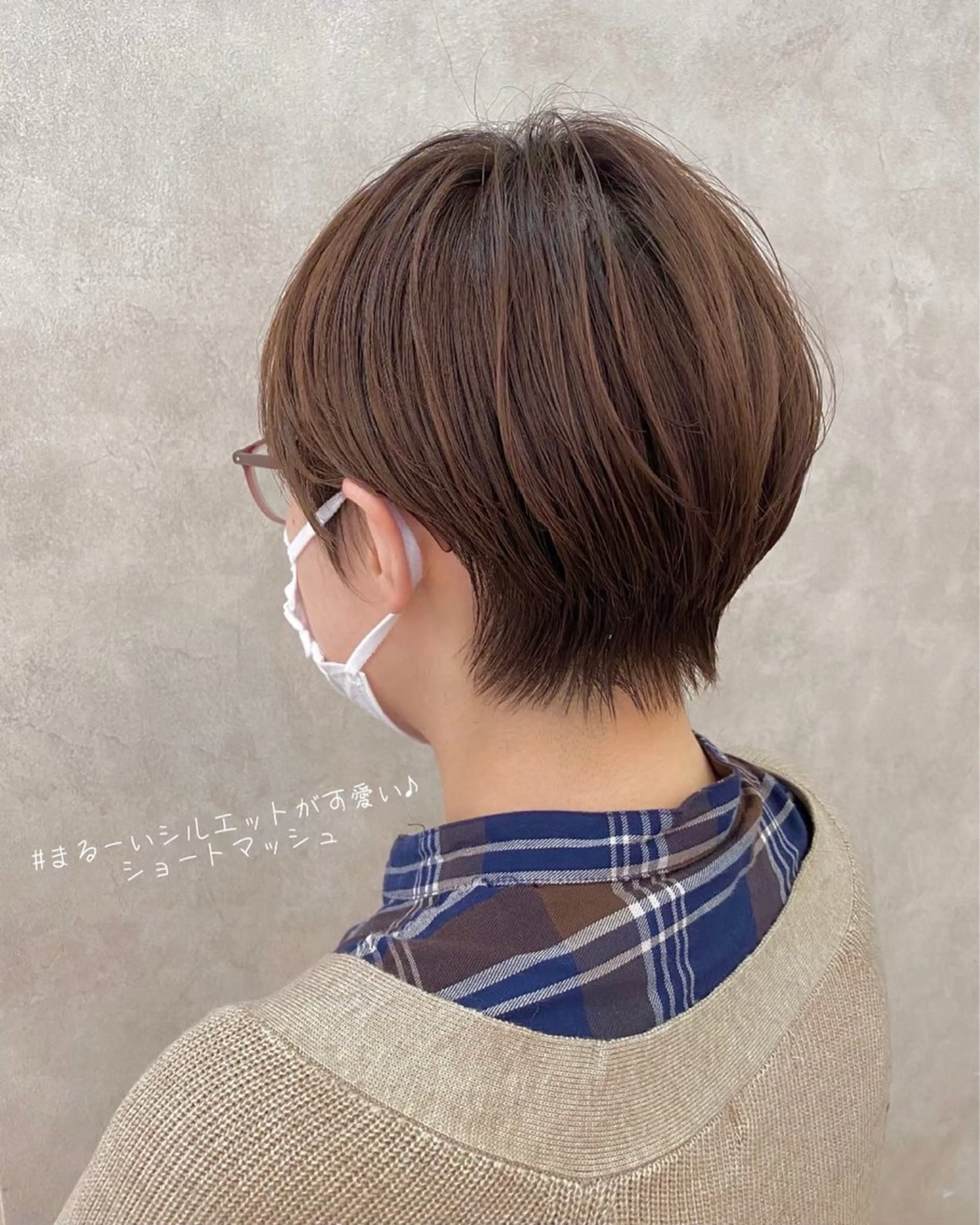 ショート カラー ショートヘア 三石 翔太のヘアスタイル