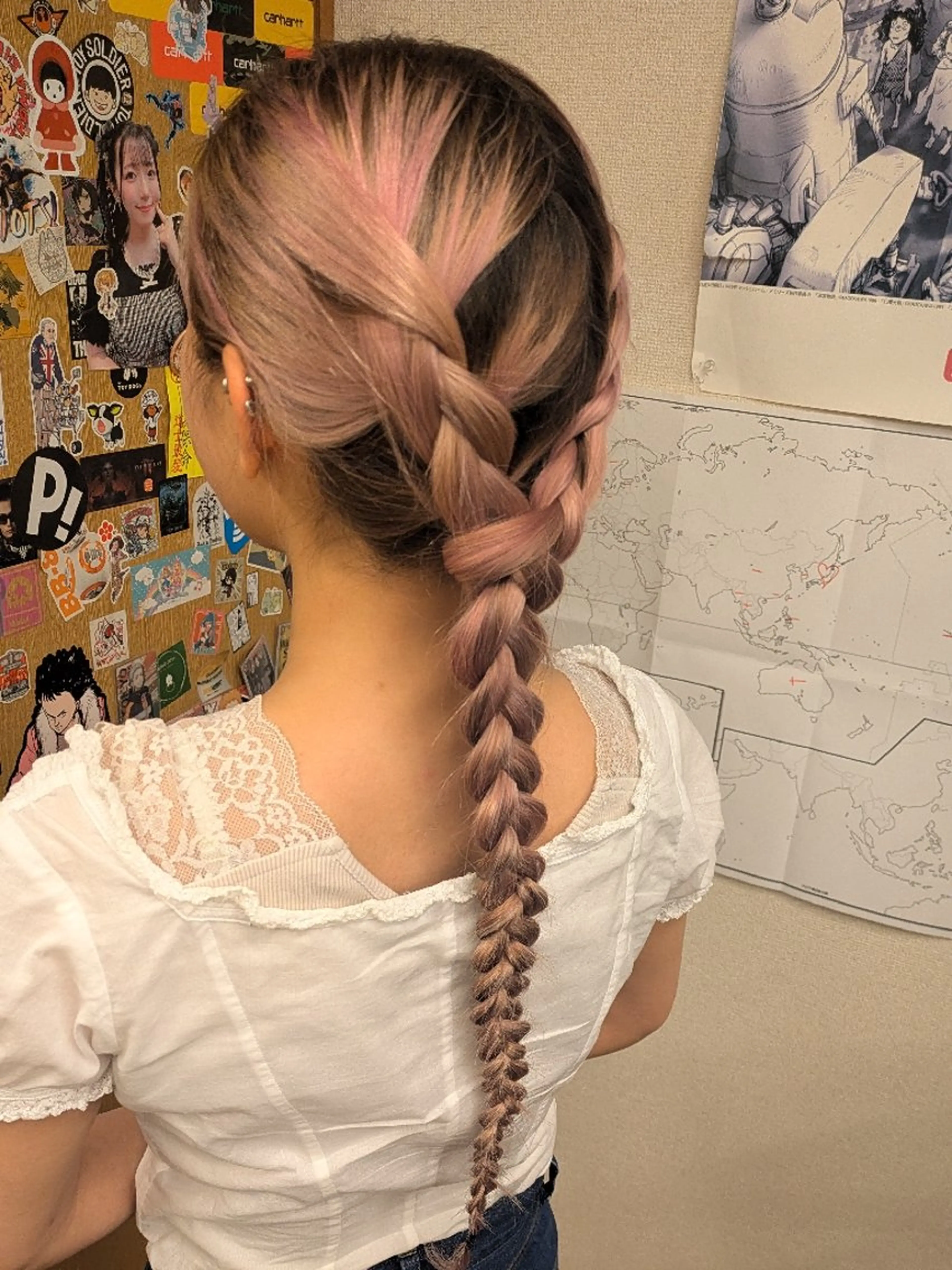 ロング カラー ヘアアレンジ カット ヘアカラー トリートメント fuwat所属・秋葉原でカラーする なら🐉ちぇーたんのヘアスタイル