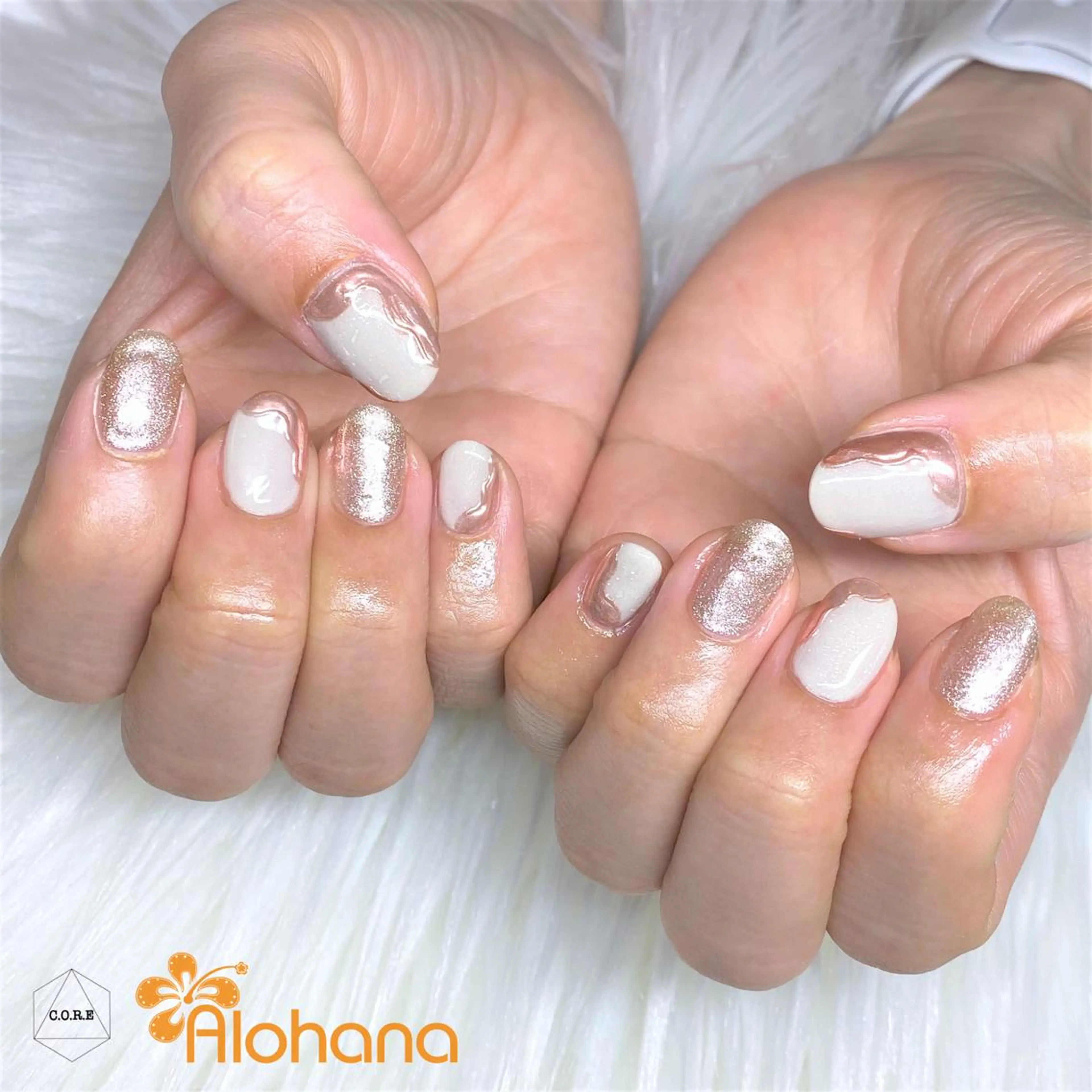 ネイル ハンドネイル Alohana所属・Alohana Minaのネイルデザイン