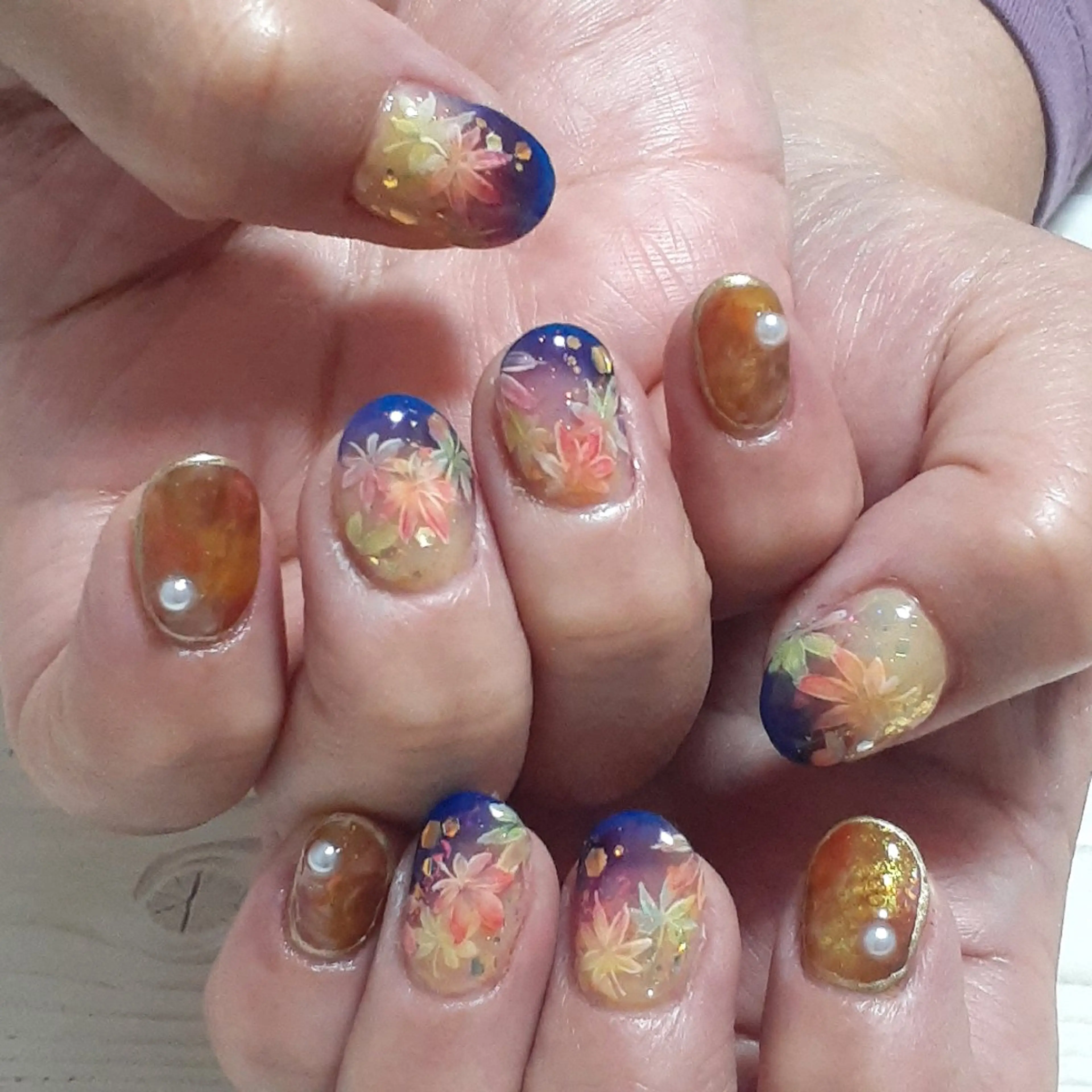 ネイル ハンドネイル 池元 真由美のネイルデザイン