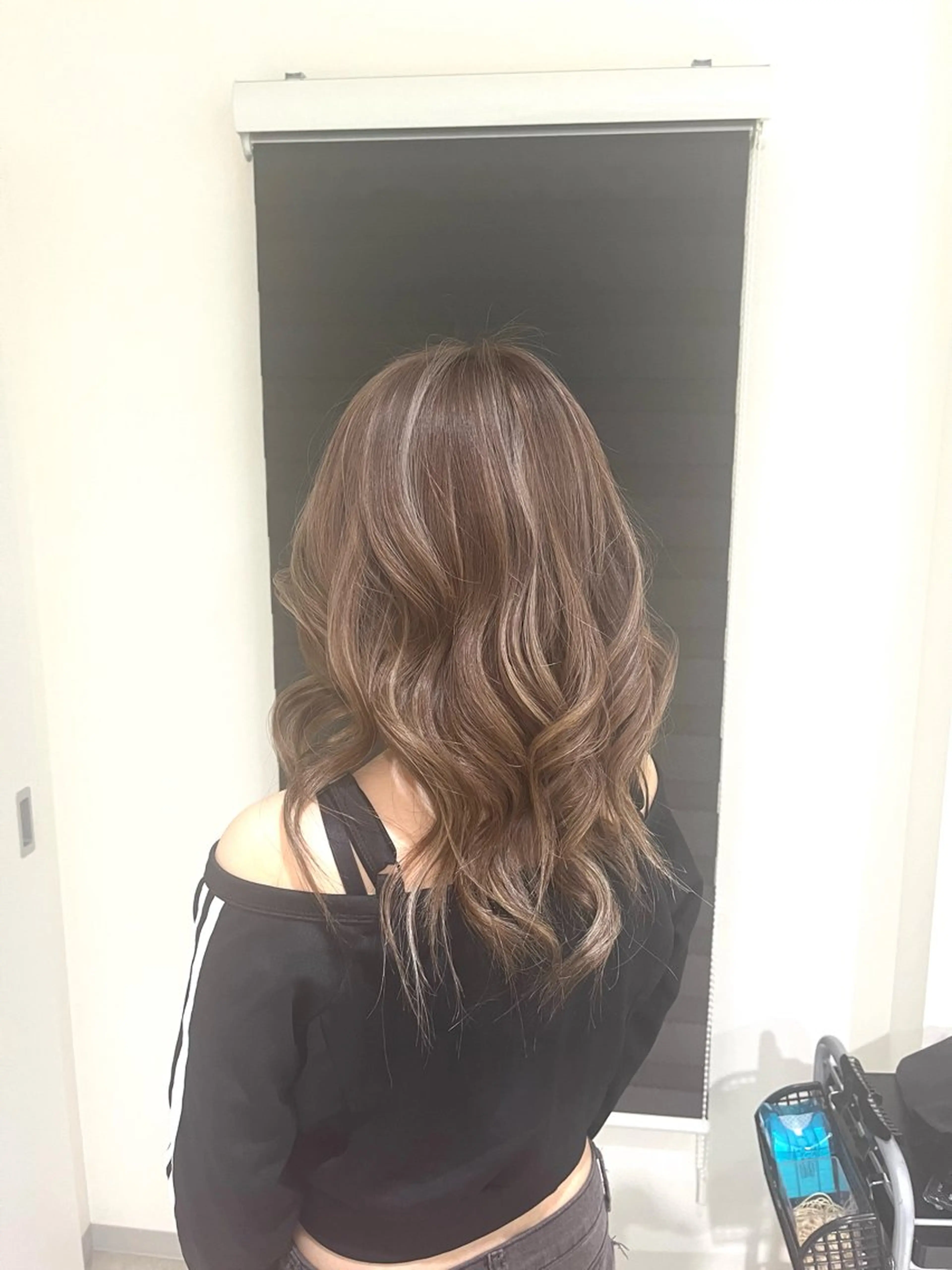 セミロング カラー ヘアカラー トリートメント イロアイヘアー Renのヘアスタイル