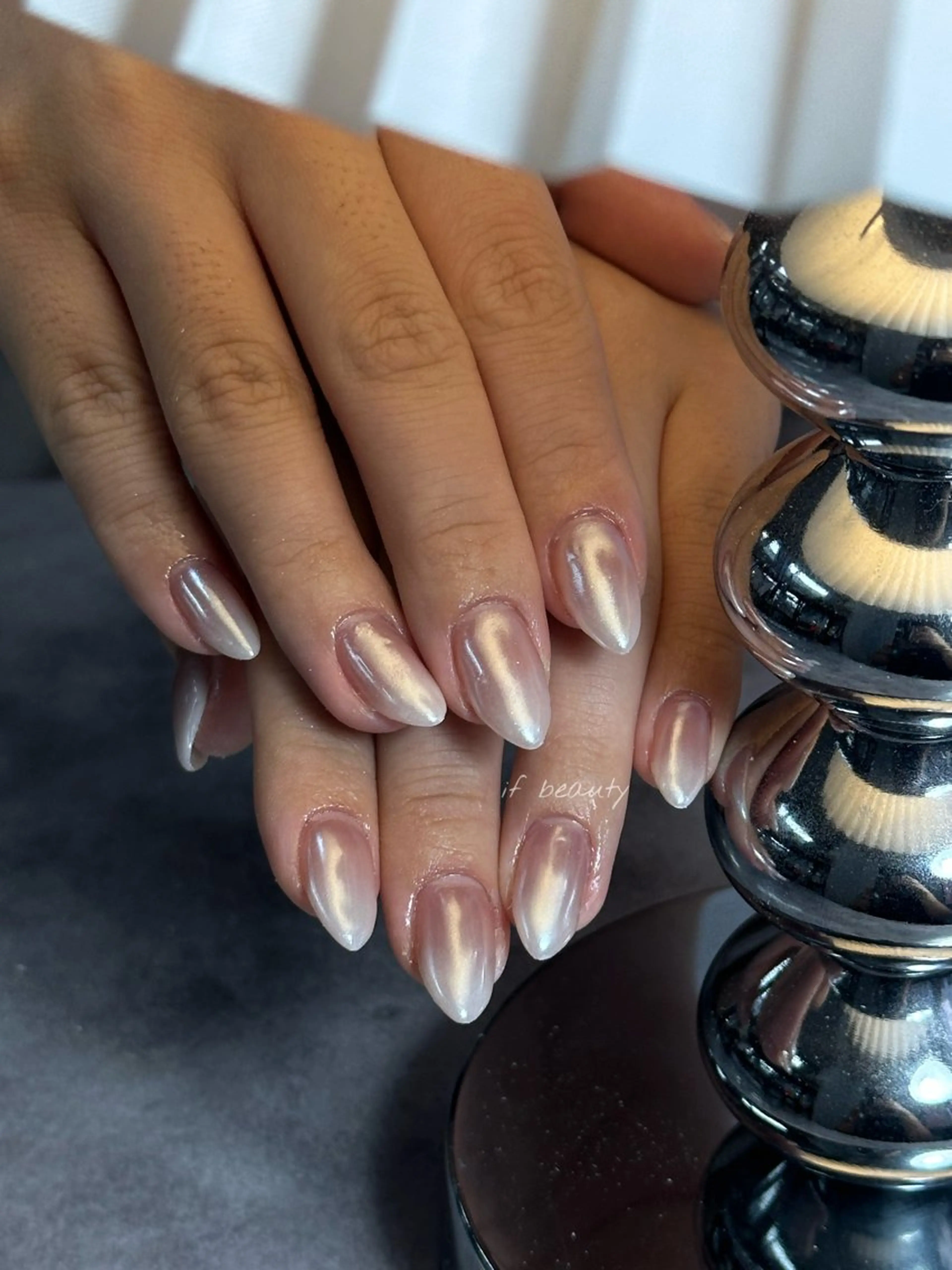 ネイル アートネイル ジェルネイル グラデーション パラジェル ワンホンネイル ハンドネイル if Hair＆Nail Salon所属・IKA /海外ネイル /個性派/ワンホンのネイルデザイン