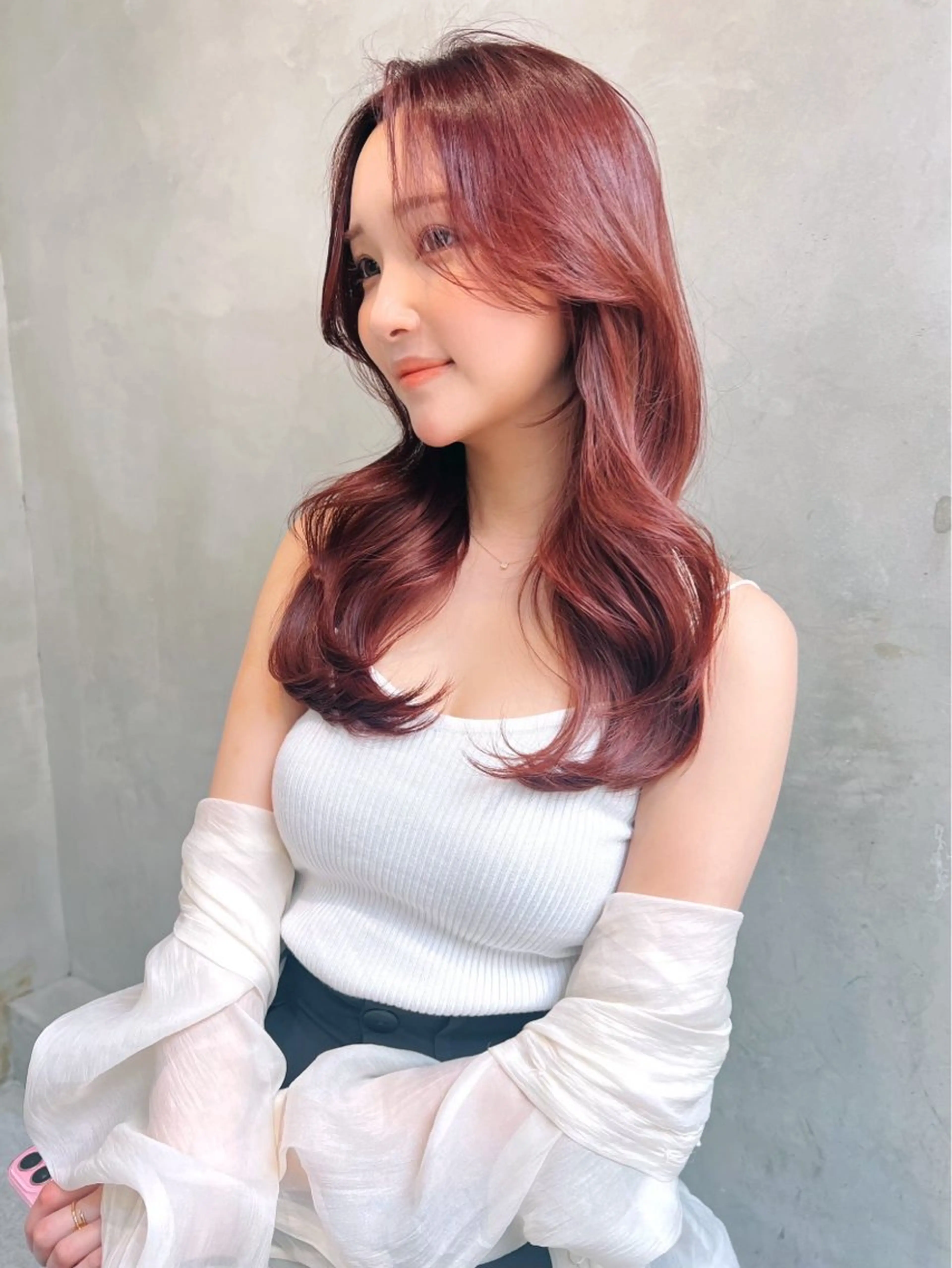 ロング カラー ヘアカラー トリートメント ヘッドスパ 派手髪/ハイトーン RIN🩵ྀིのヘアスタイル