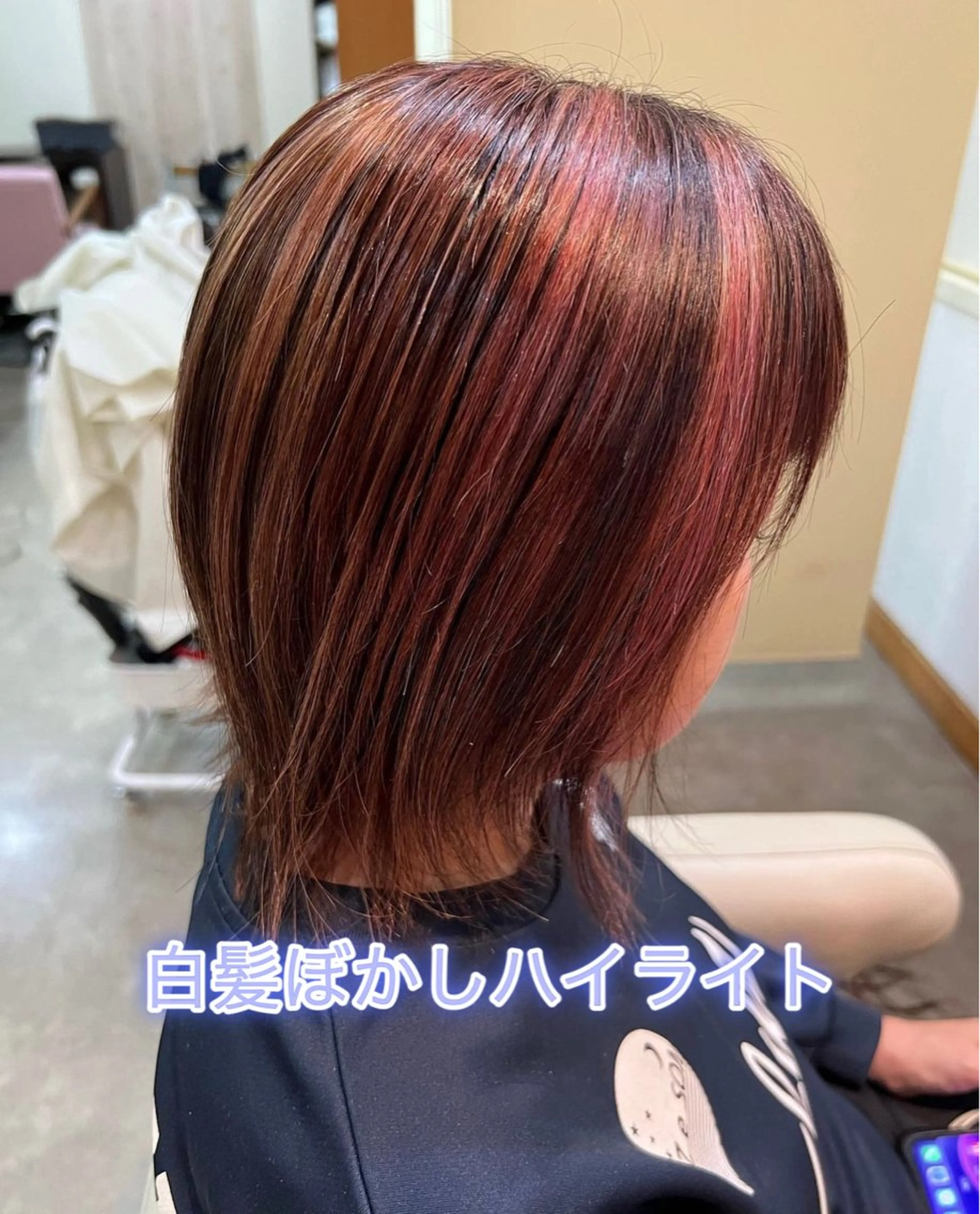 ミディアム カラー enclair(アンクレール)所属・寺本 琴美のヘアスタイル