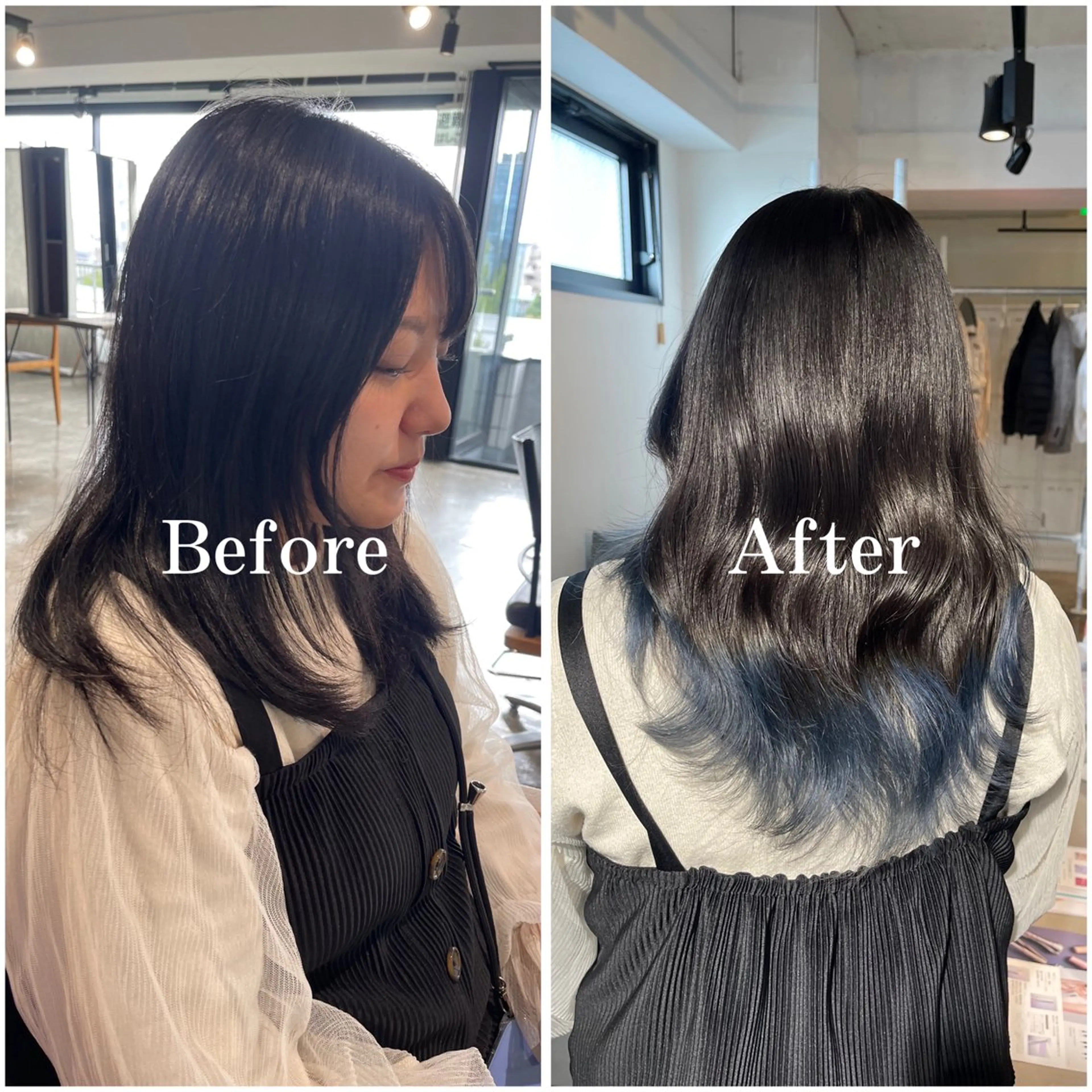 ロング カラー ブリーチ デザインカラー ハイトーンカラー ヘアカラー ムラ修正/ ハイトーン💖Riaのヘアスタイル