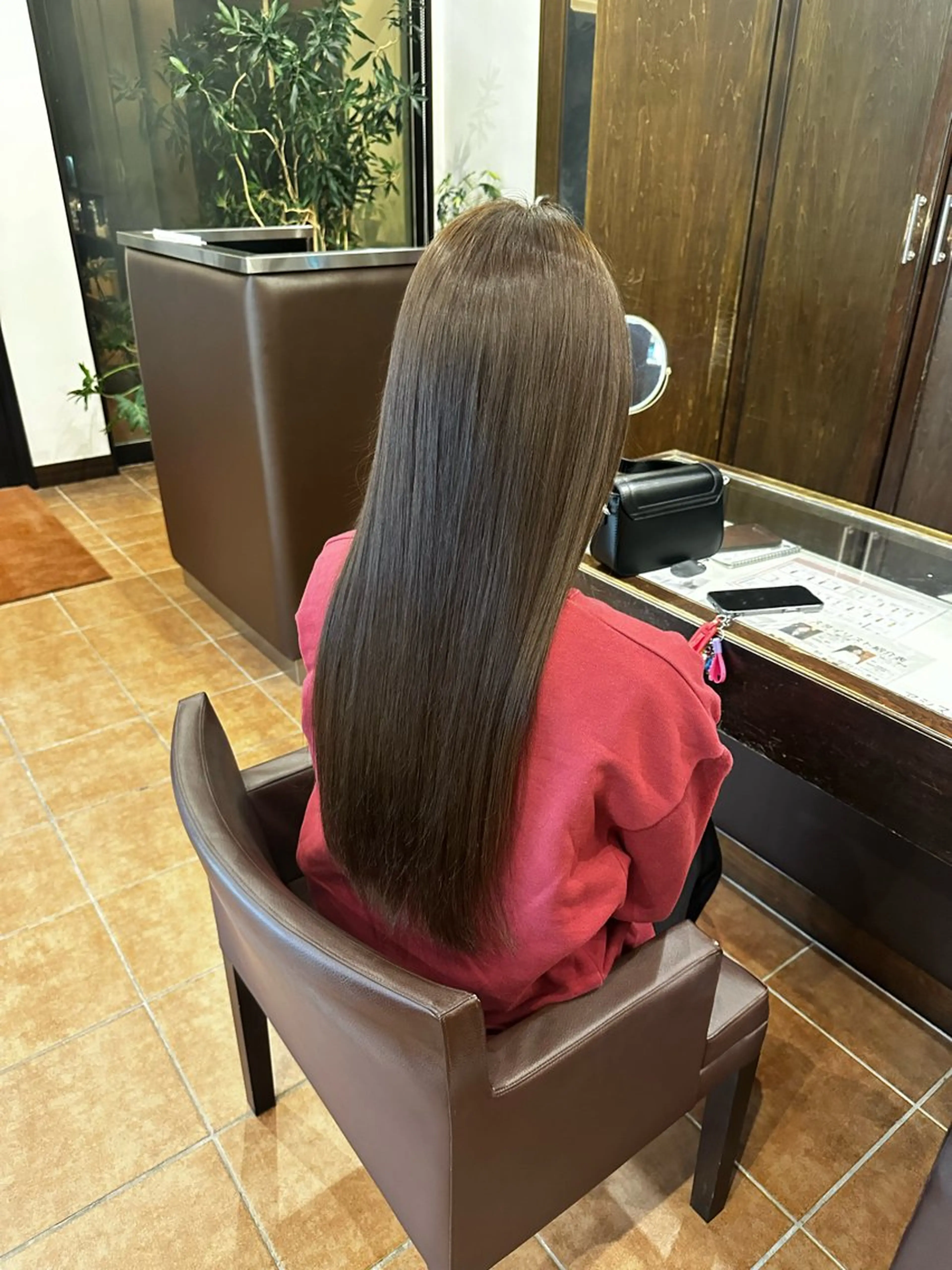 ロング カラー 和田 楓のヘアスタイル