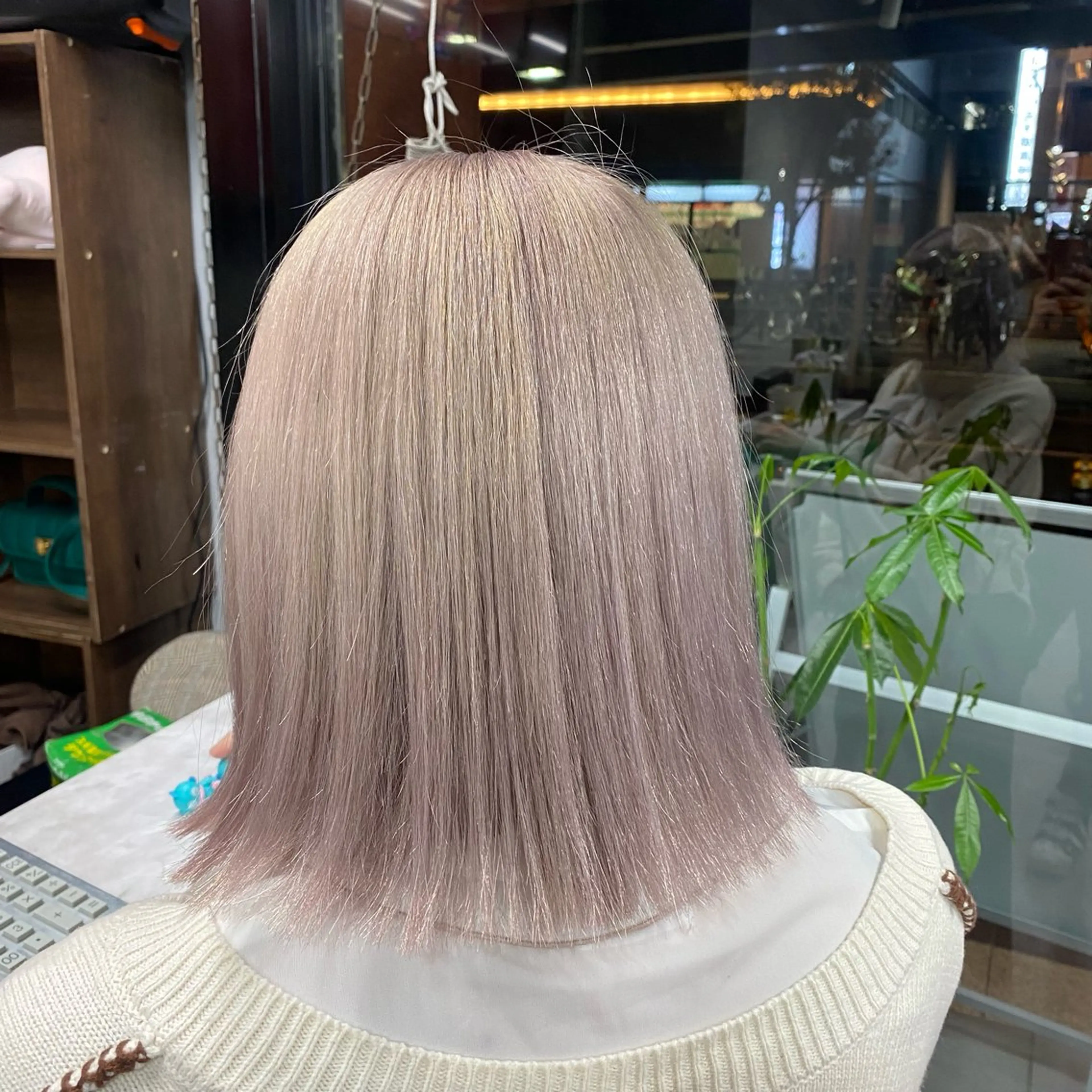 カラー ブリーチ ハイトーンカラー ヘアカラー ヘアセット Seleneコウキ ブリーチ/ハイトーンのヘアスタイル