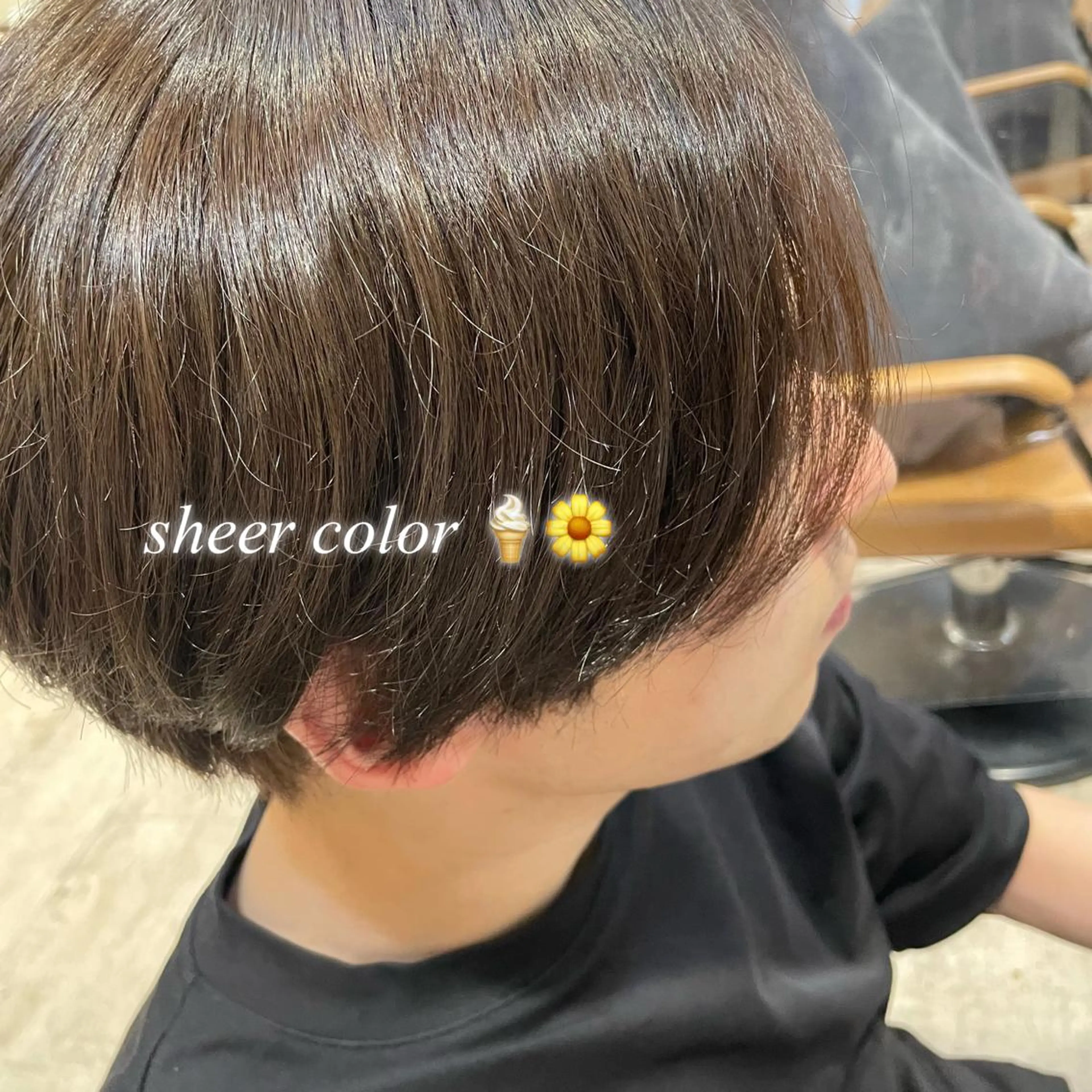 カラー メンズ 𝙢𝙞𝙮𝙪🎀 girly hairのヘアスタイル