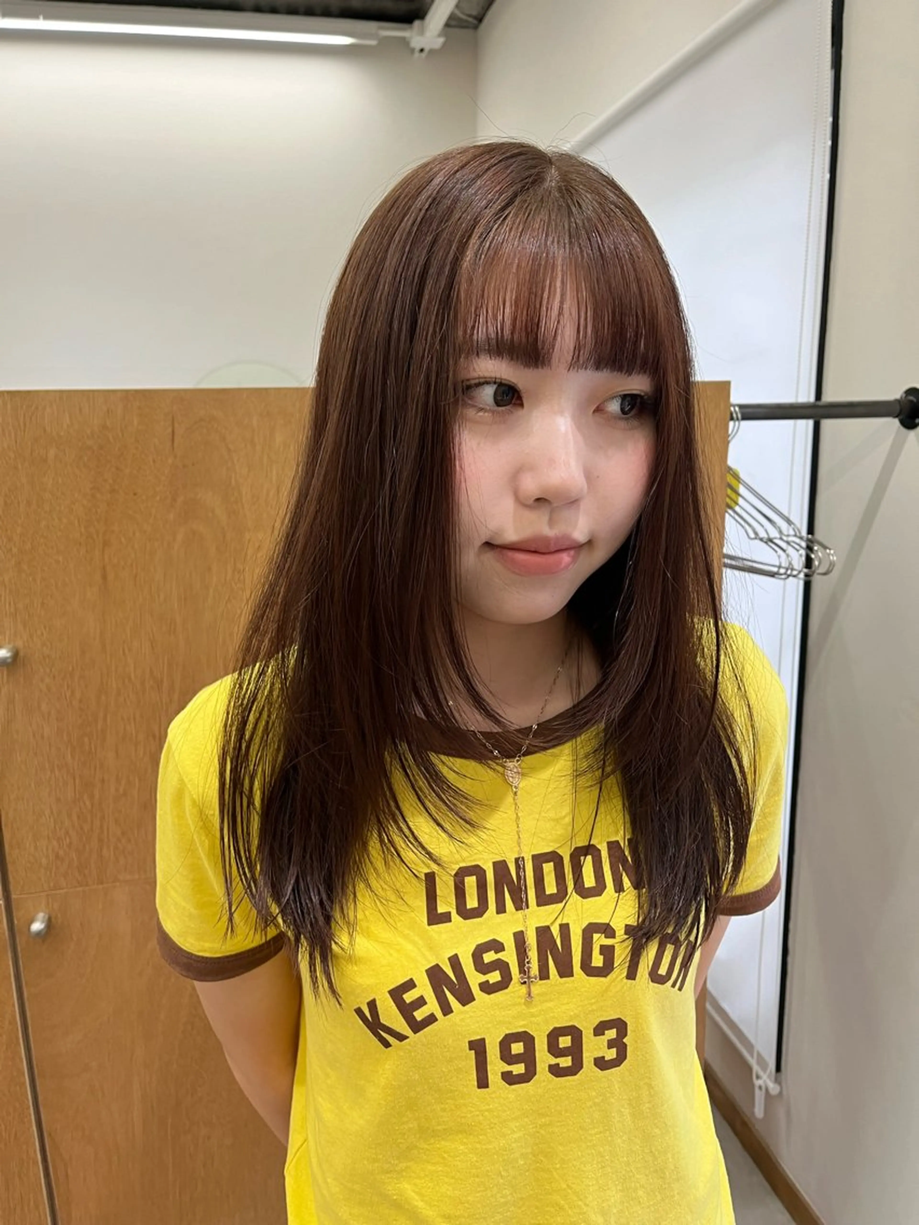 ロング カラー ブラウンカラー カット ヘアカラー miyu /レイヤー/ブリーチのヘアスタイル