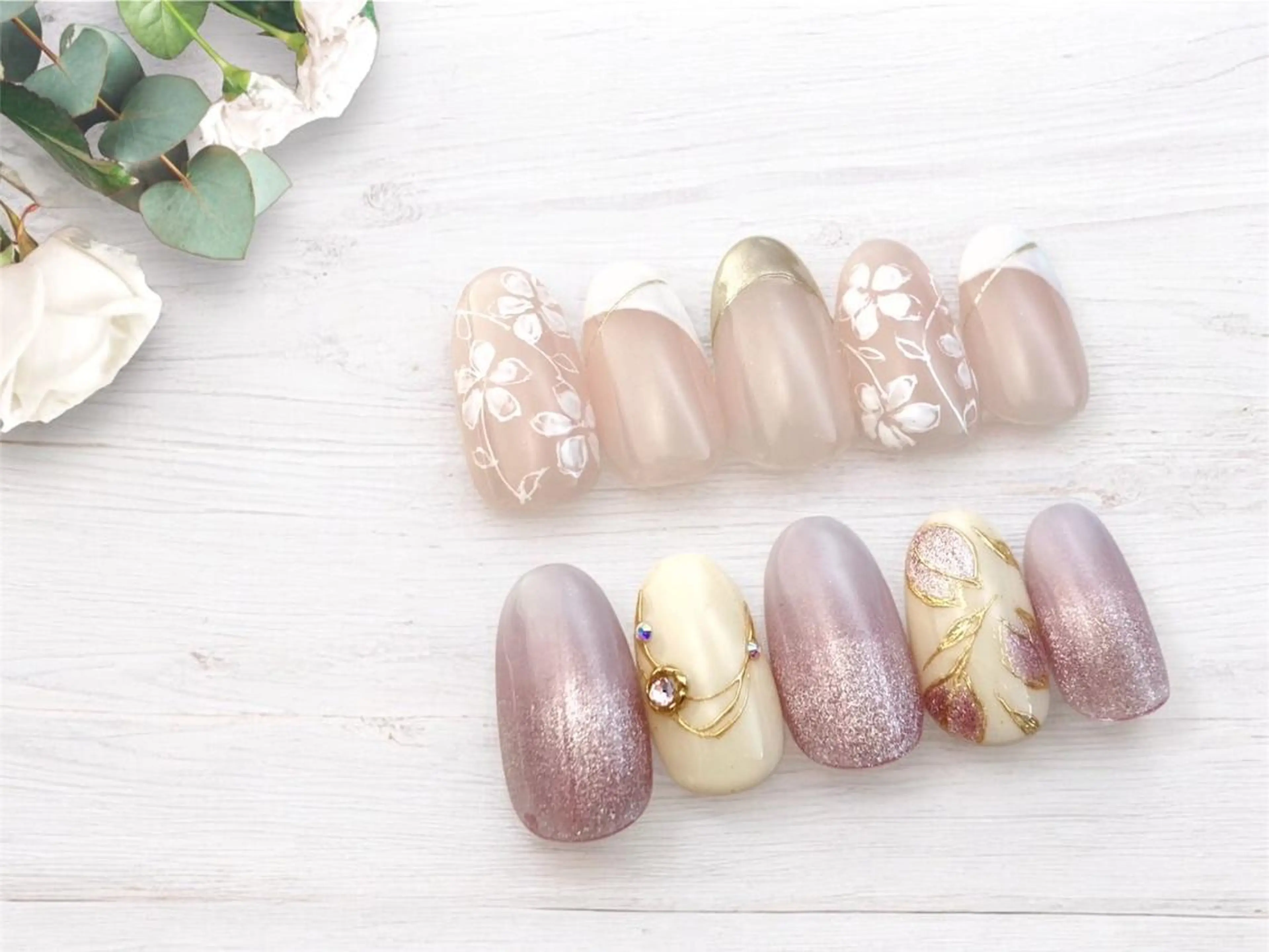 ネイル ハンドネイル Lisse銀座 Akuのネイルデザイン