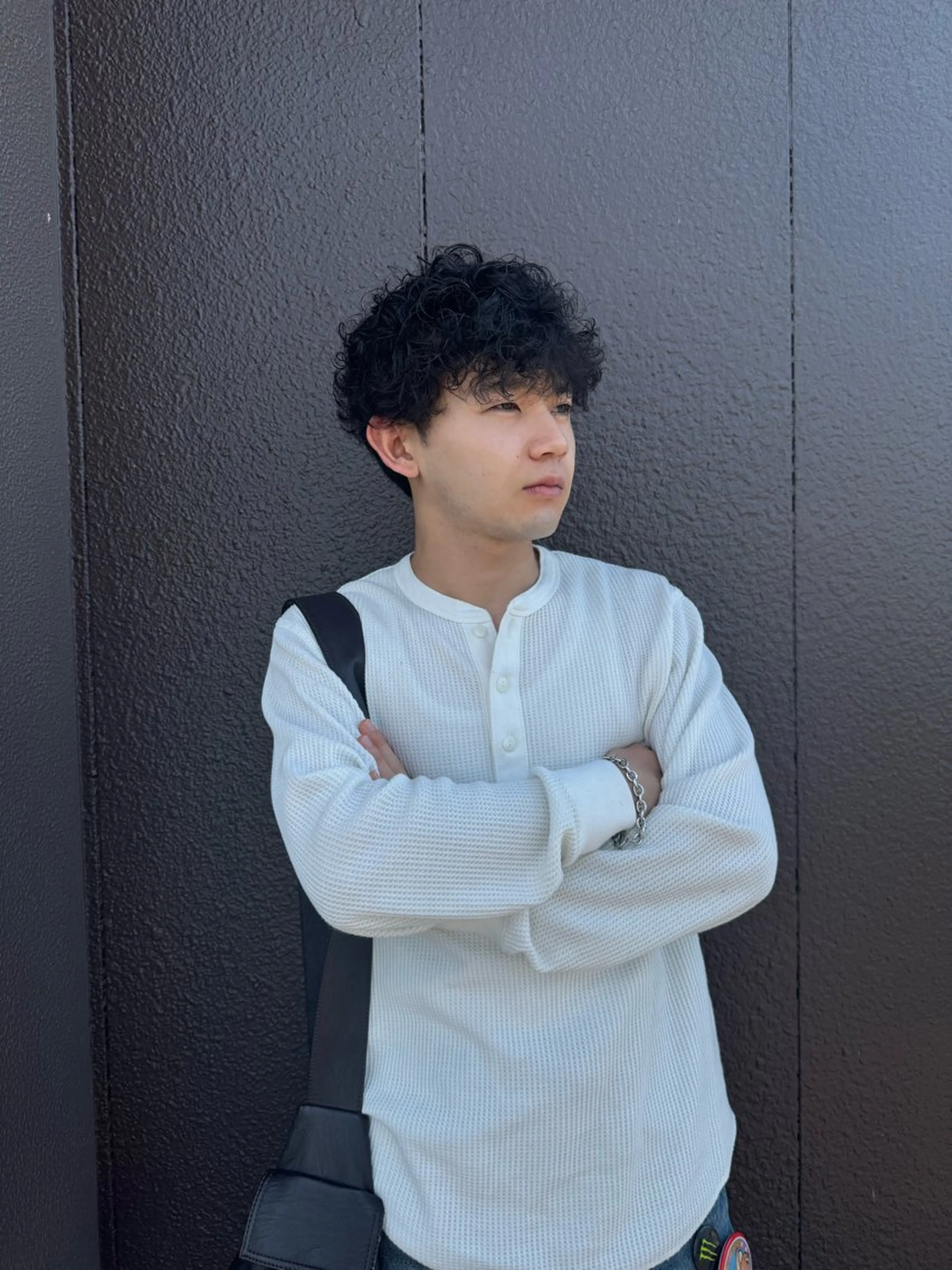 セミロング メンズ カット パーマ 🔅透明感カラー切田 はじめ🔆のヘアスタイル