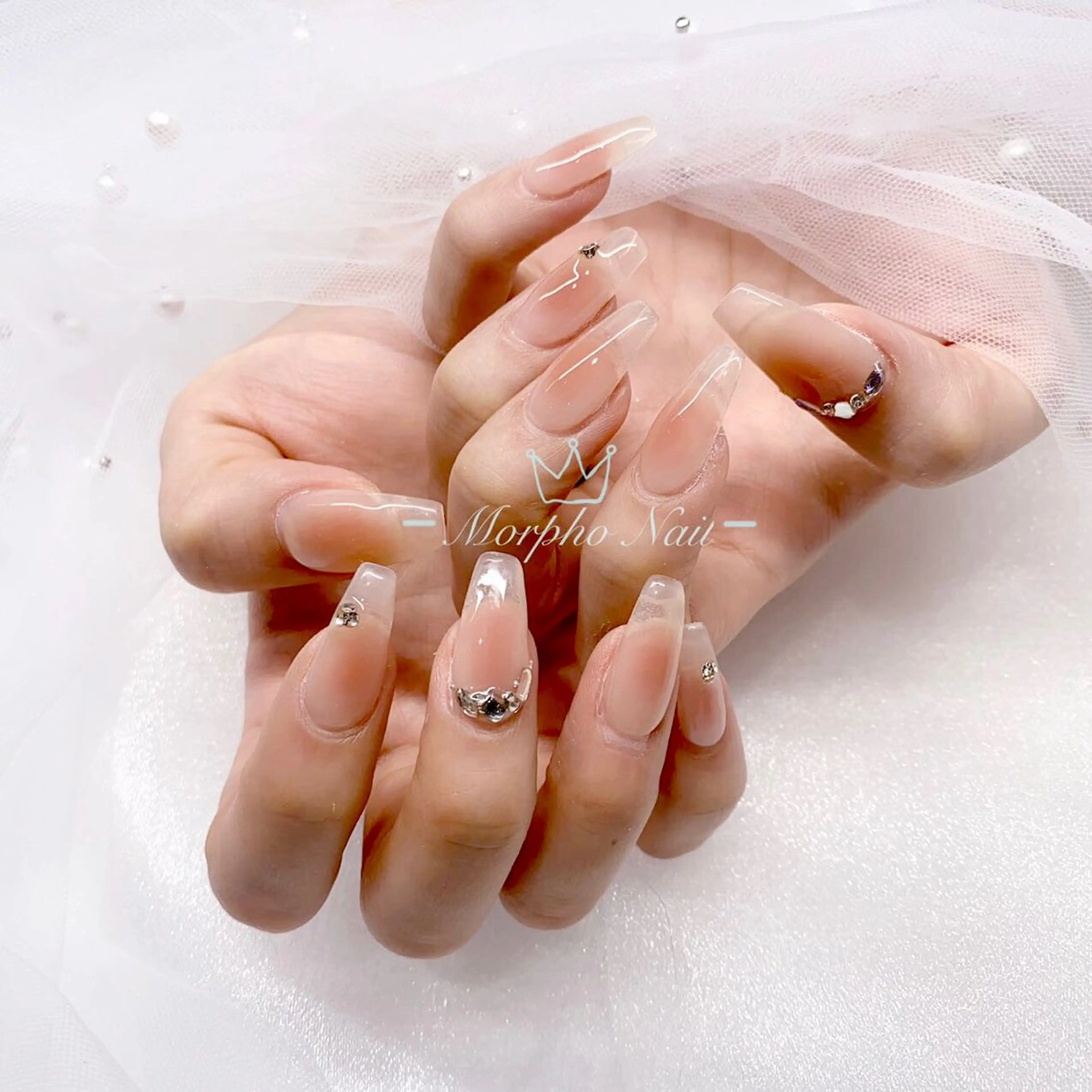 ネイル ハンドネイル Morpho nailのネイルデザイン