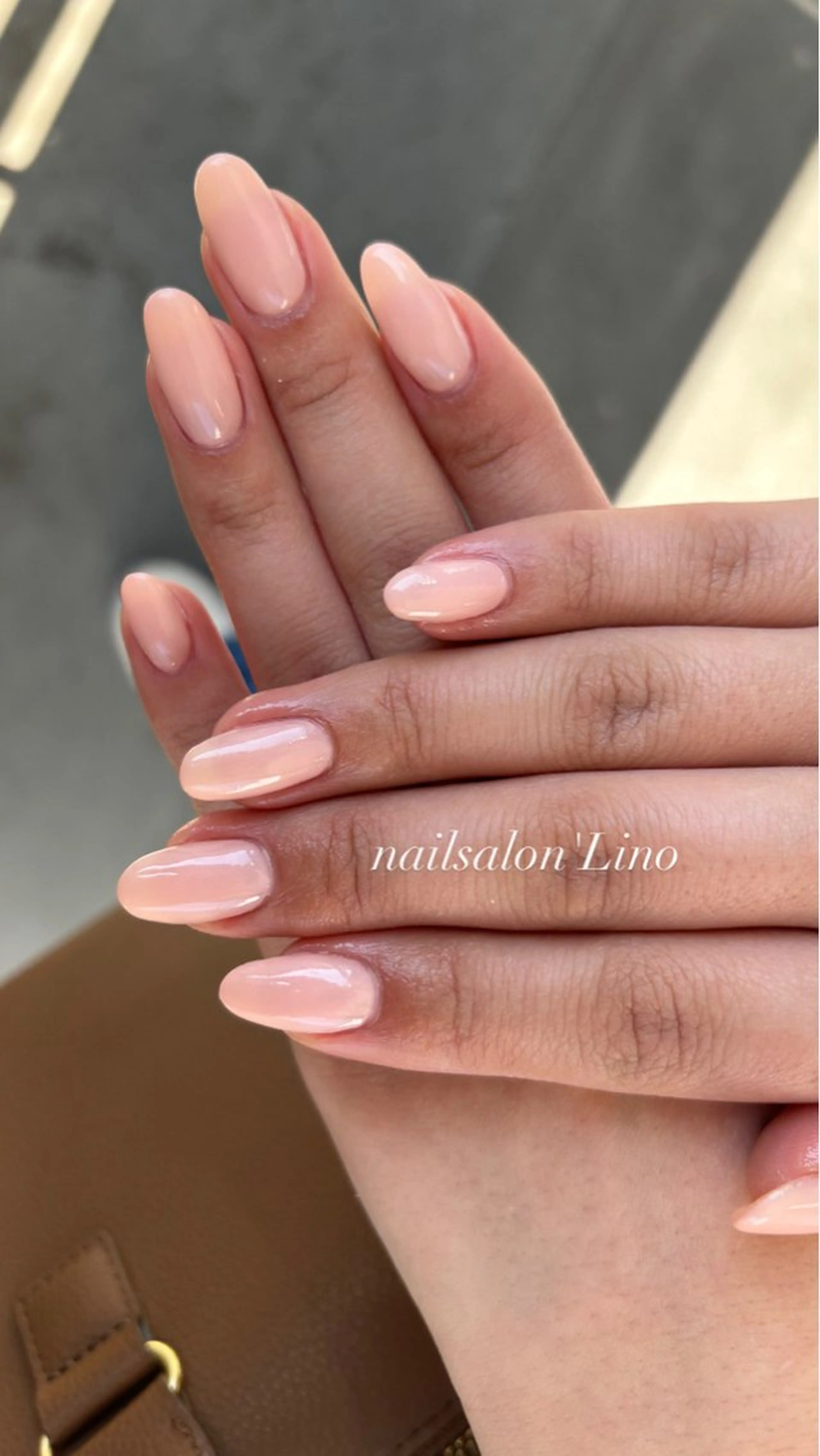 ネイル ワンカラーネイル ピンク ハンドネイル Lino𓂃⟡.· Chizuruのネイルデザイン