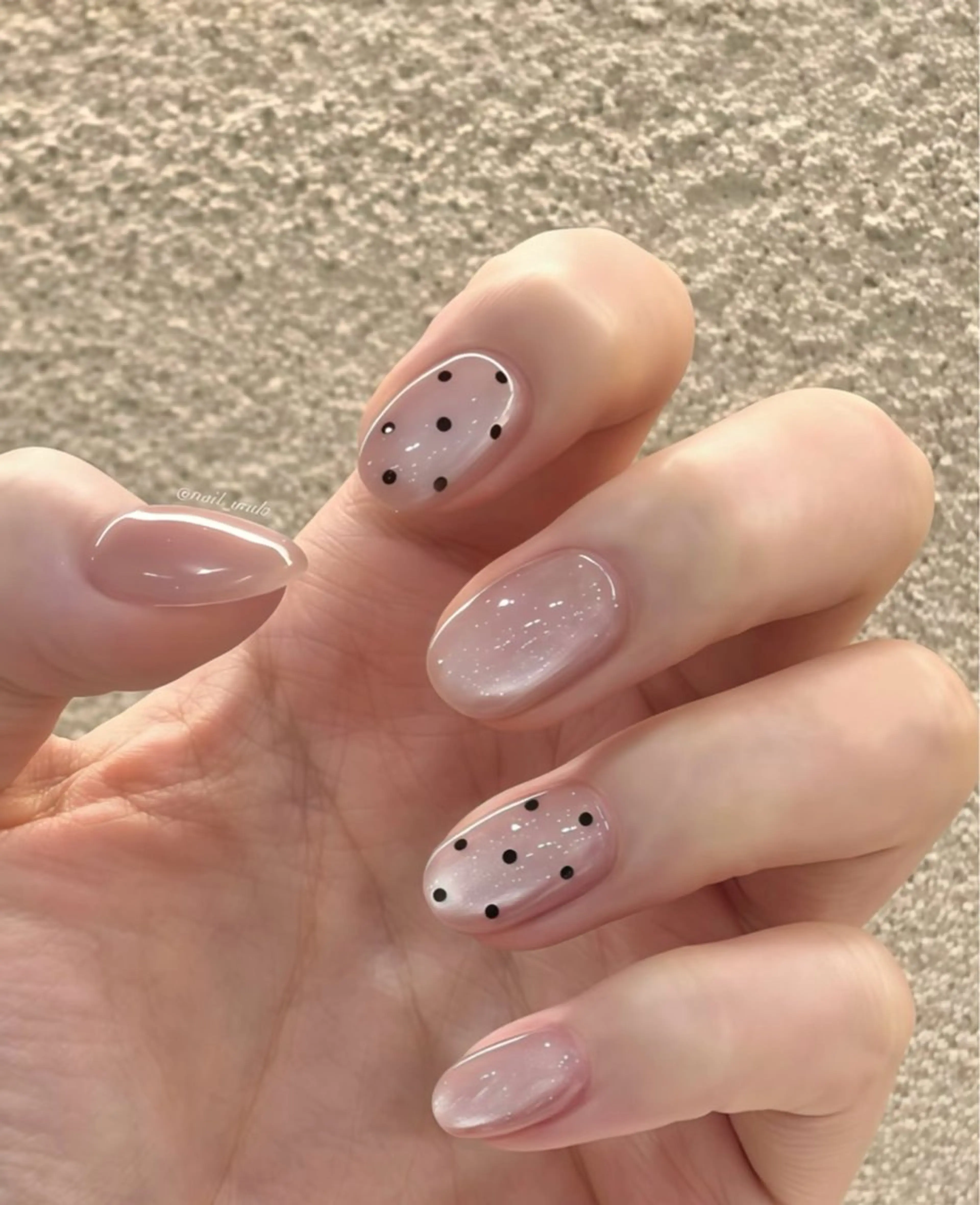 マグネット➕ドットアートの写真