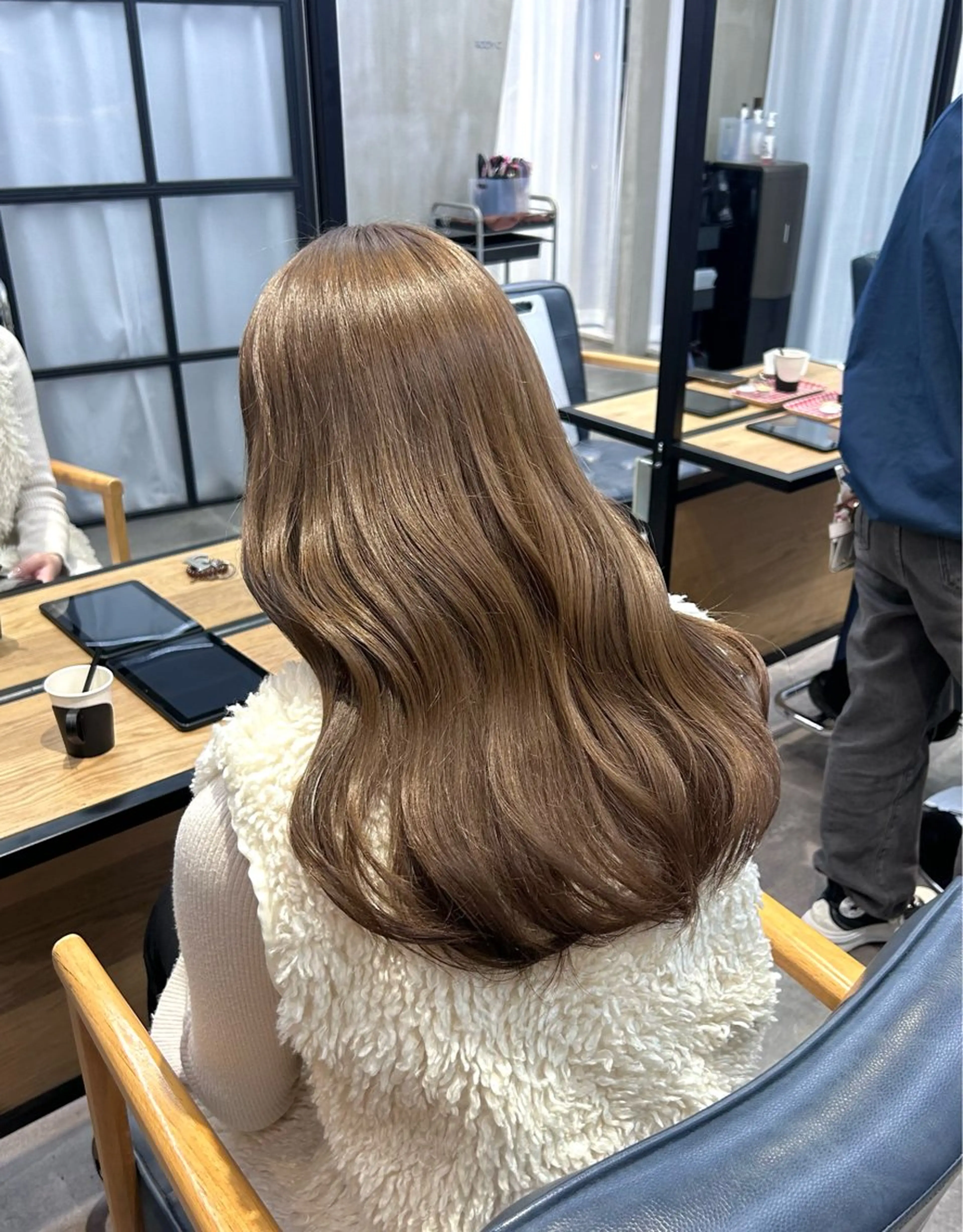 ロング カラー 韓国×髪質改善カラー 💎hinaのヘアスタイル