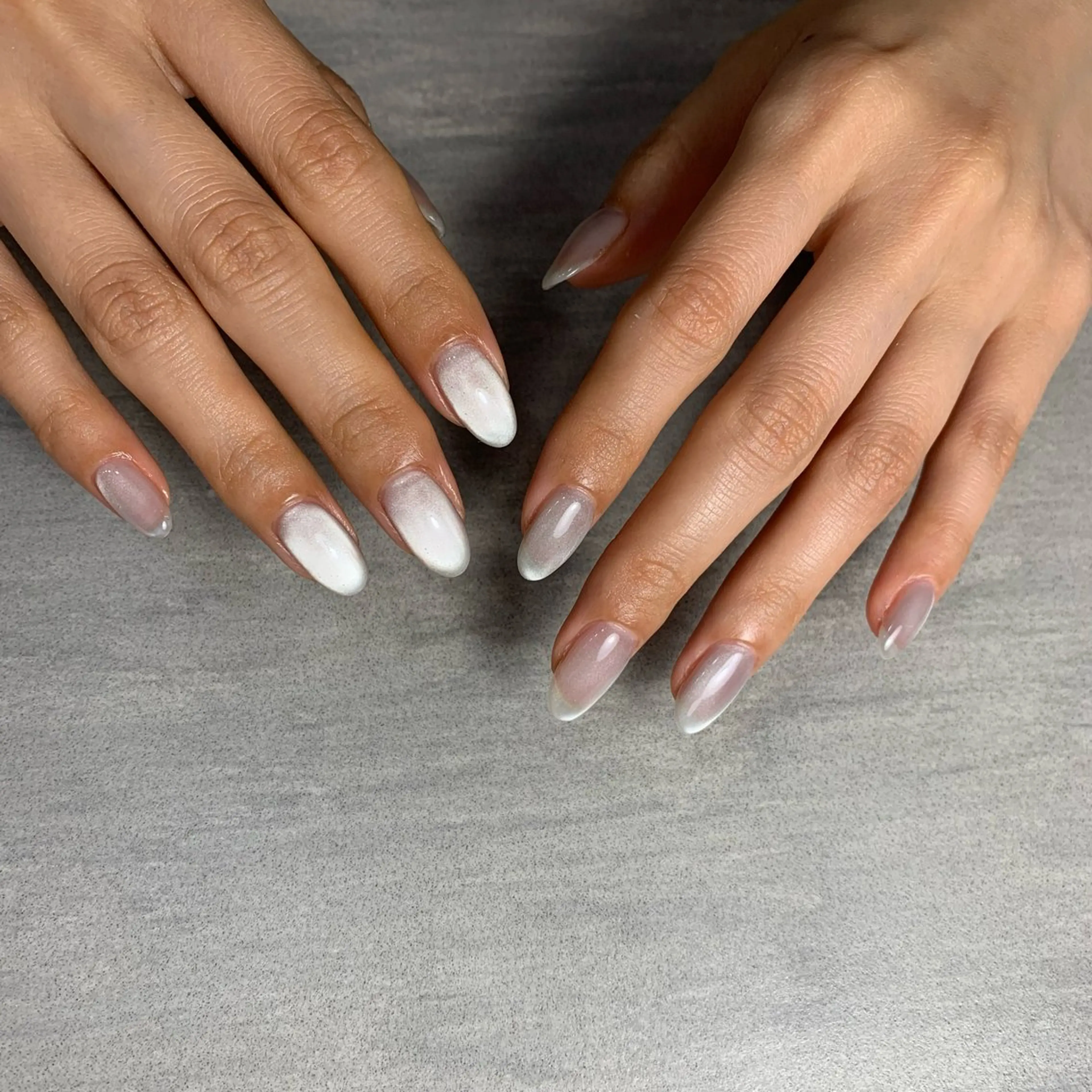 ネイル クリアネイル ワンカラーネイル ハンドネイル NAILROOM ekolu所属・近藤 穂乃果のネイルデザイン