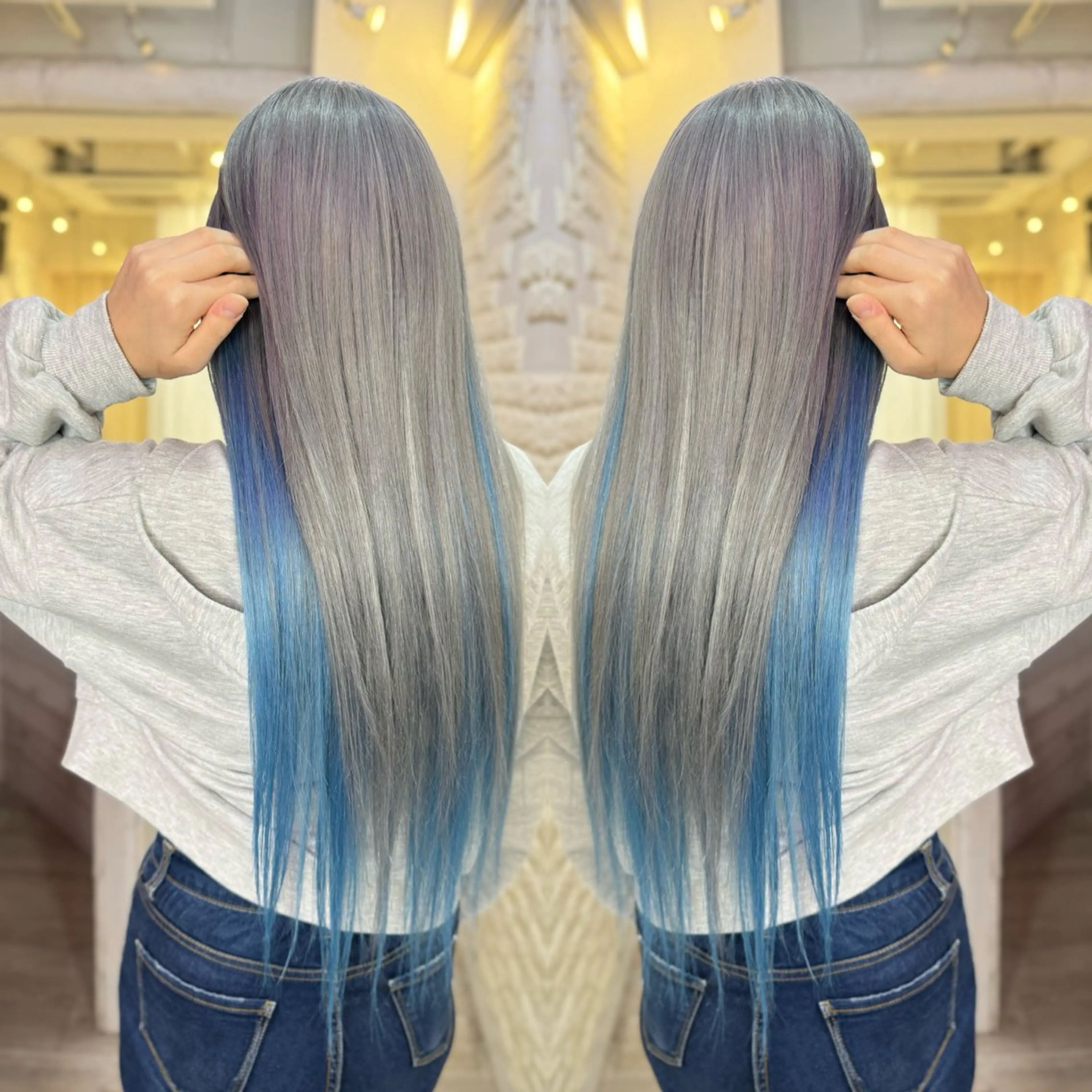 ロング Shelltie Fiel(シェルティフィエル)錦糸町所属・シールエクステ 🦋‪錦糸町YUKAのヘアスタイル