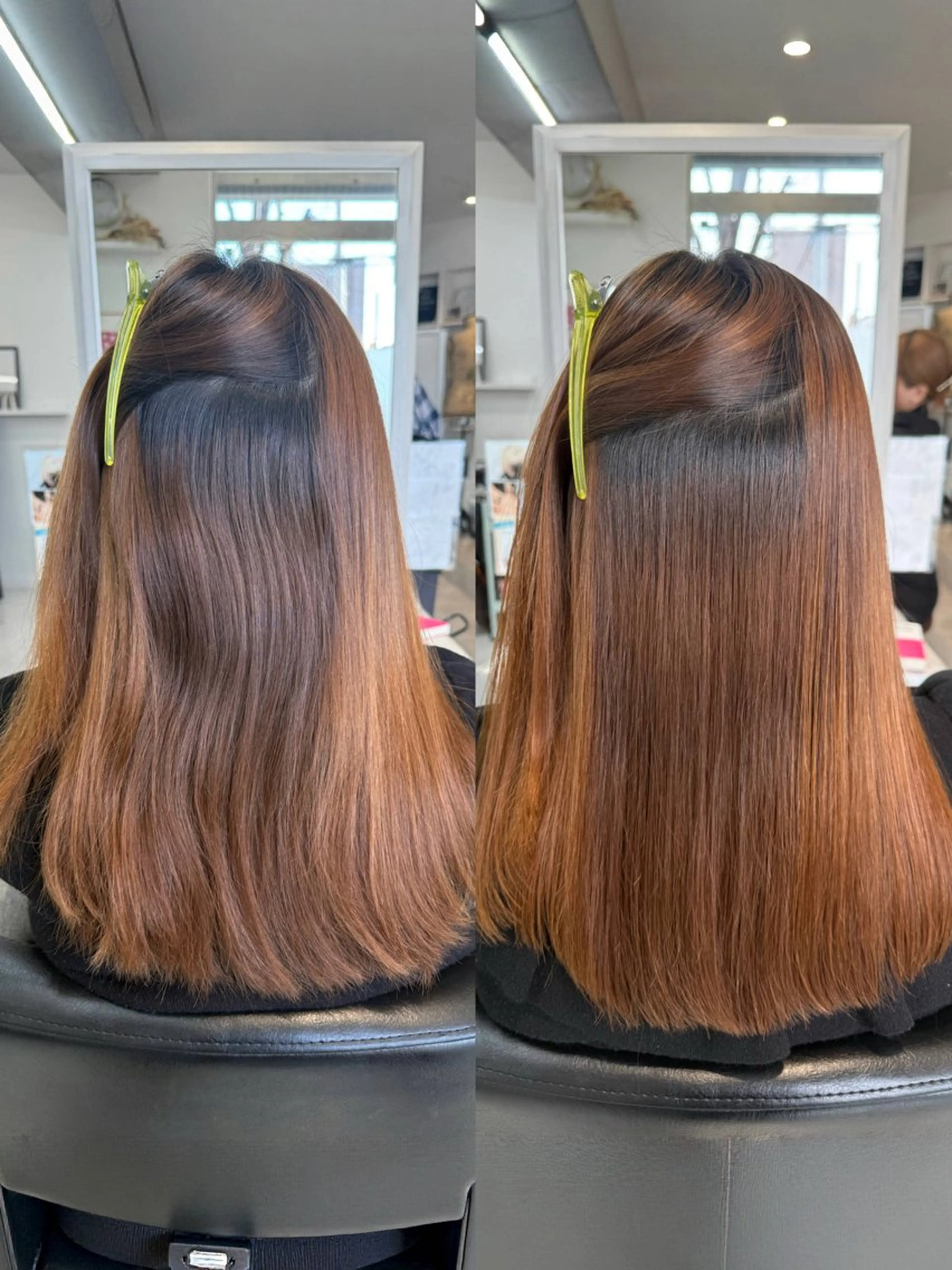 ロング 縮毛矯正 トリートメント 榎本雪来⛄️ メンズカット✂️のヘアスタイル