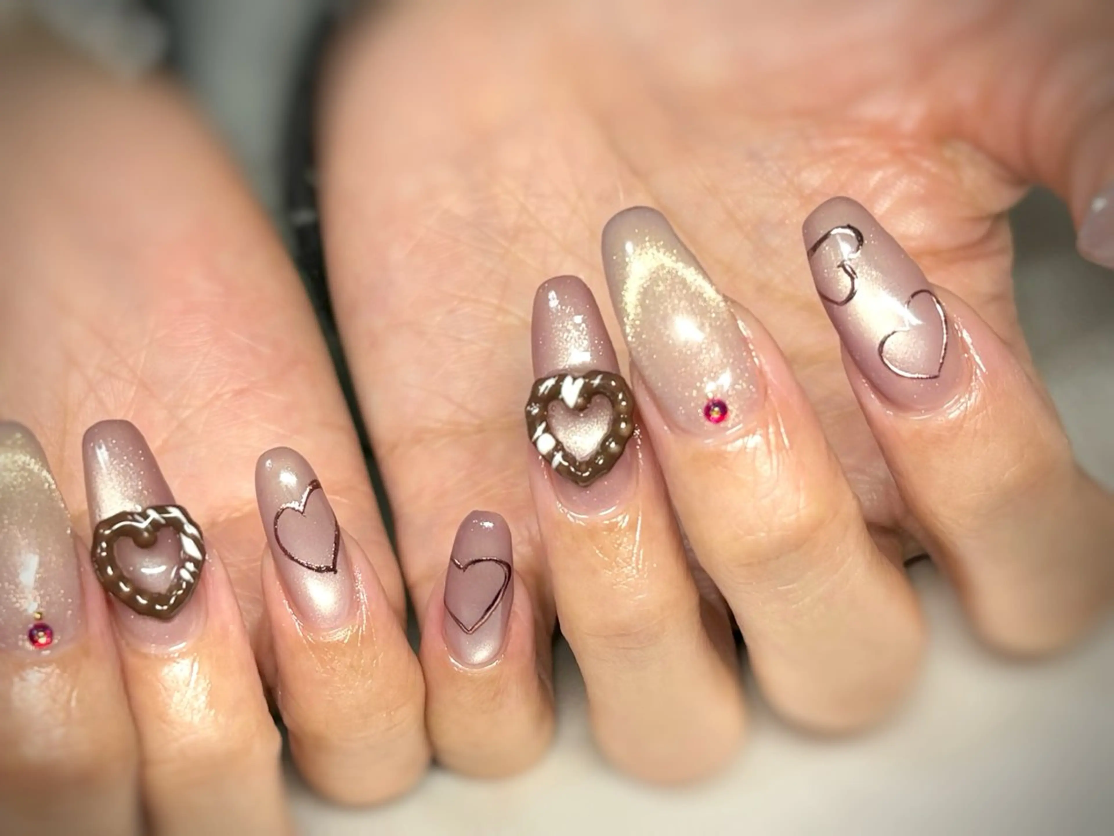 ネイル ハンドネイル Nail salon Cielel⟡Ayaのネイルデザイン
