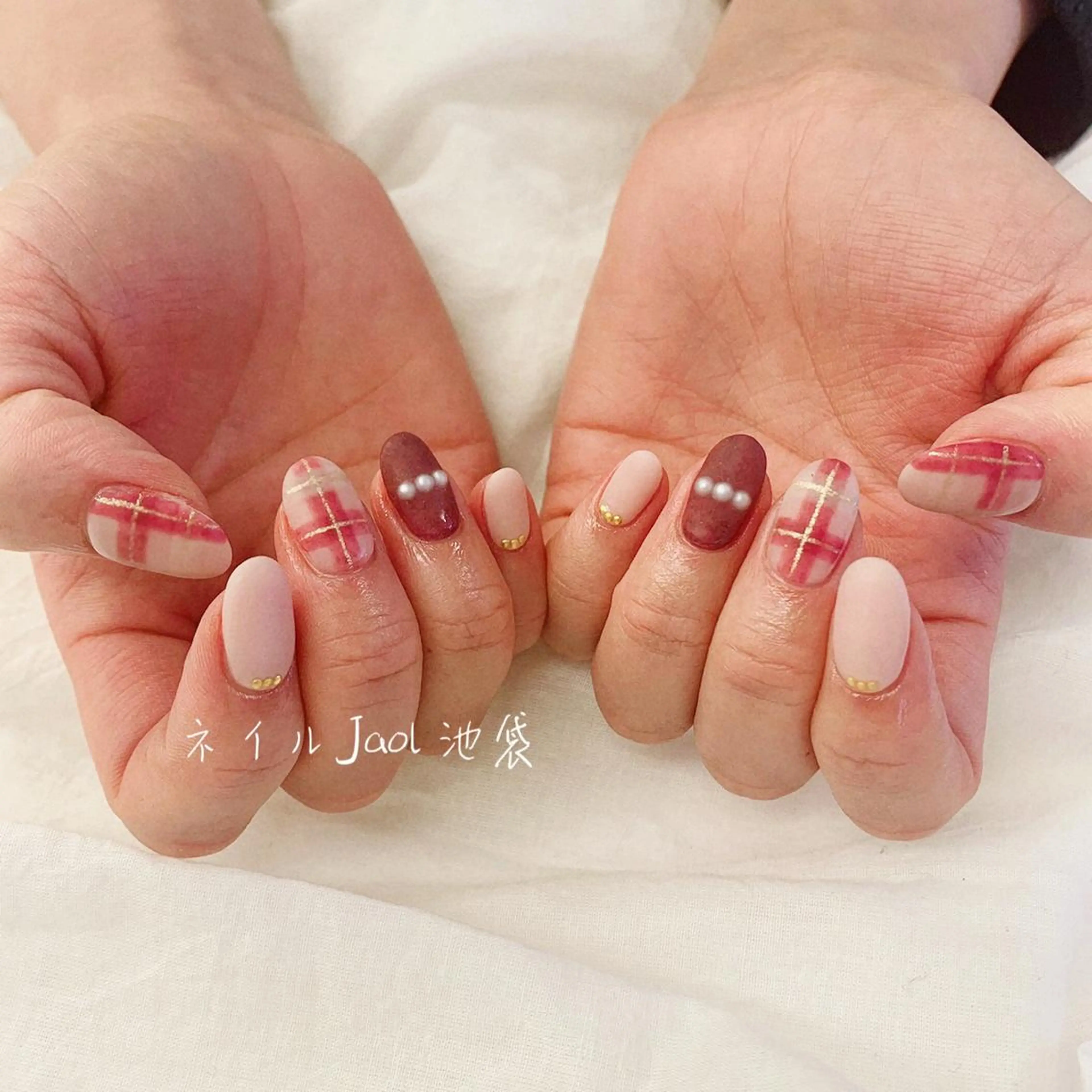 ミディアム nail jaol池袋店所属・ネイルJaol 池袋のネイルデザイン